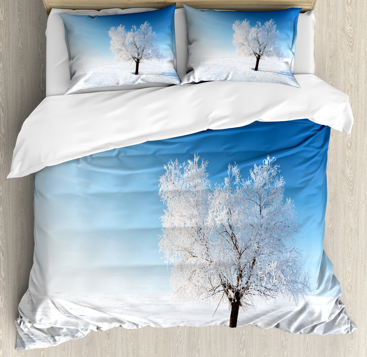 Classic Fabric Duvet Cover Set Twin Queen King Sizes with Pillow Shams - Picture 40 of 90