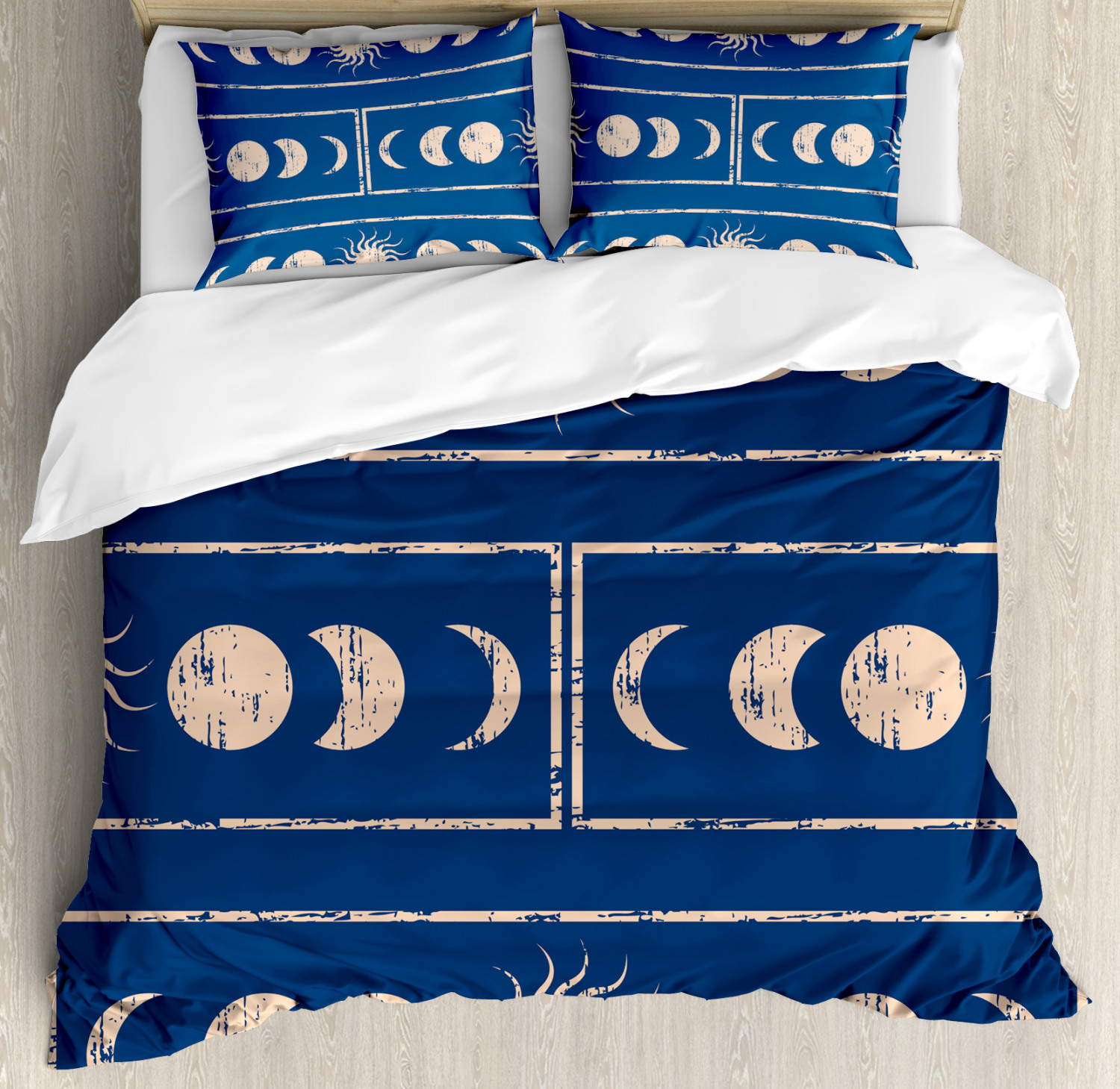 indigo pillow shams