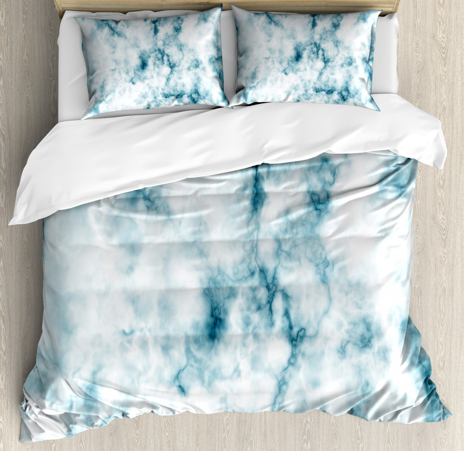 Classic Fabric Duvet Cover Set Twin Queen King Sizes with Pillow Shams - Picture 43 of 90