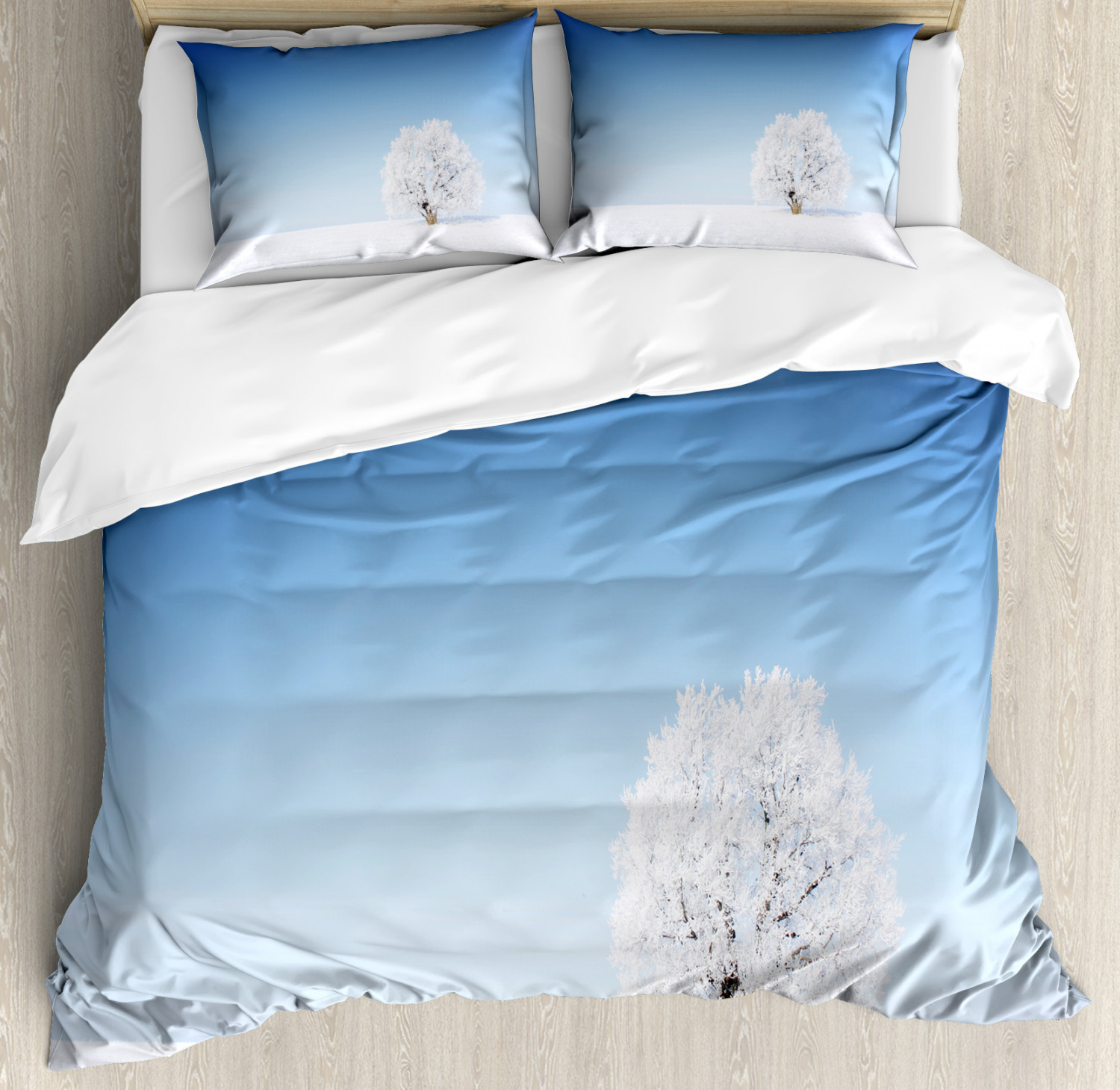 Classic Fabric Duvet Cover Set Twin Queen King Sizes with Pillow Shams - Picture 70 of 90