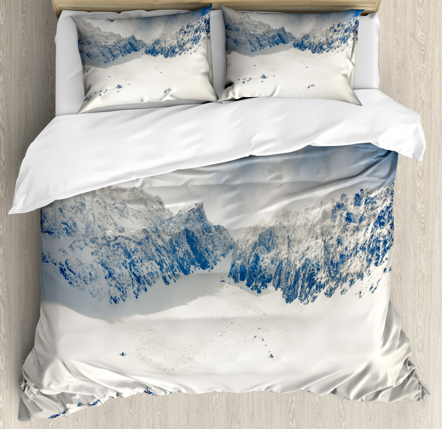 Classic Fabric Duvet Cover Set Twin Queen King Sizes with Pillow Shams - Picture 79 of 90