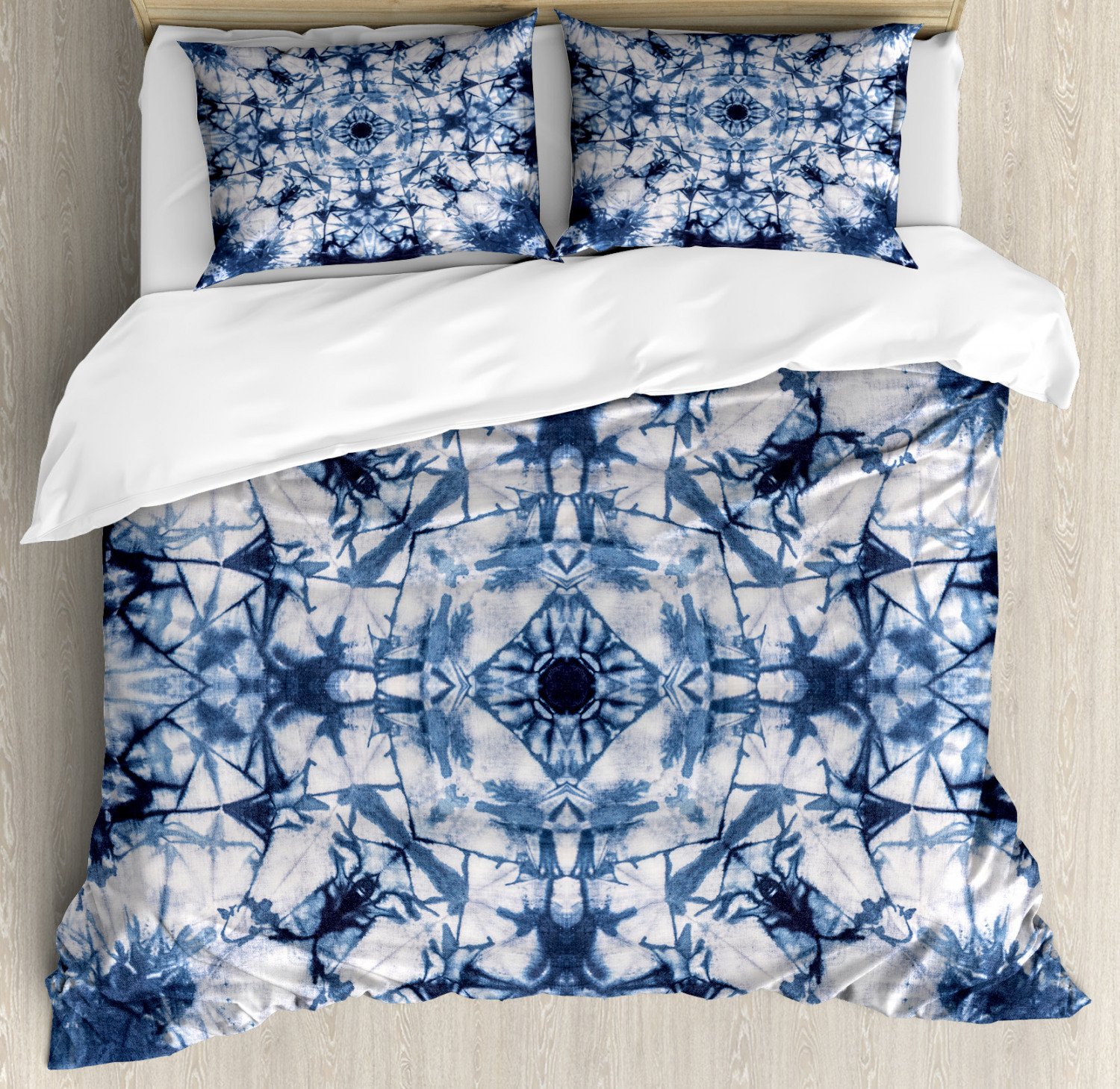 Indigo Paisley Duvet Cover Set With Pillow Shams Old Fashion Art