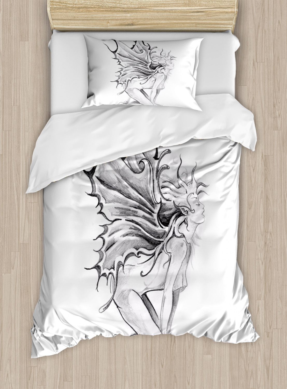 Retro Tattoo Duvet Cover Set Twin Queen King Sizes with Pillow Shams - Picture 52 of 63