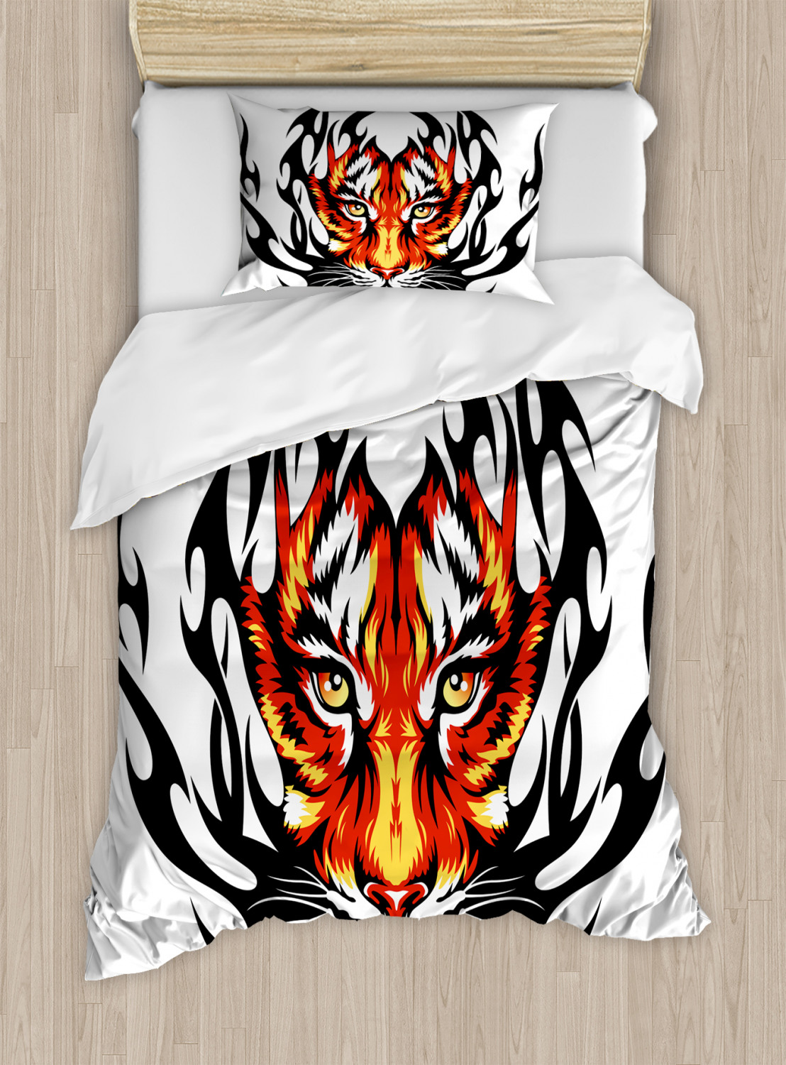 Retro Tattoo Duvet Cover Set Twin Queen King Sizes with Pillow Shams - Picture 40 of 63