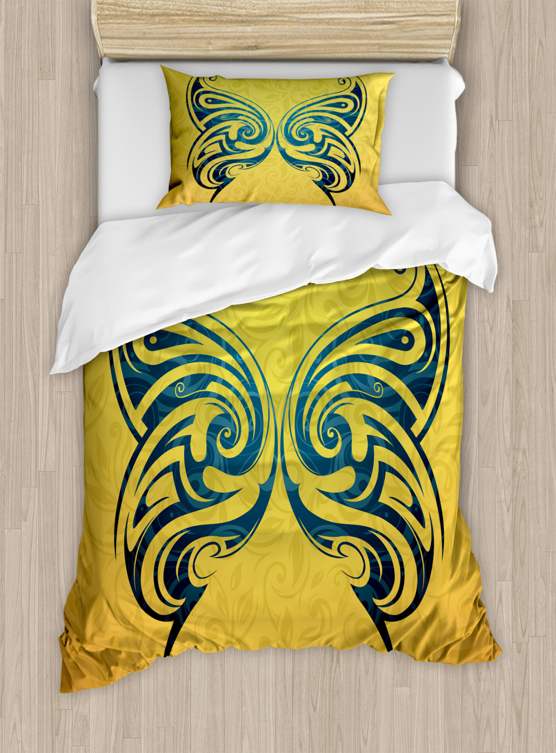 Retro Tattoo Duvet Cover Set Twin Queen King Sizes with Pillow Shams - Picture 49 of 63