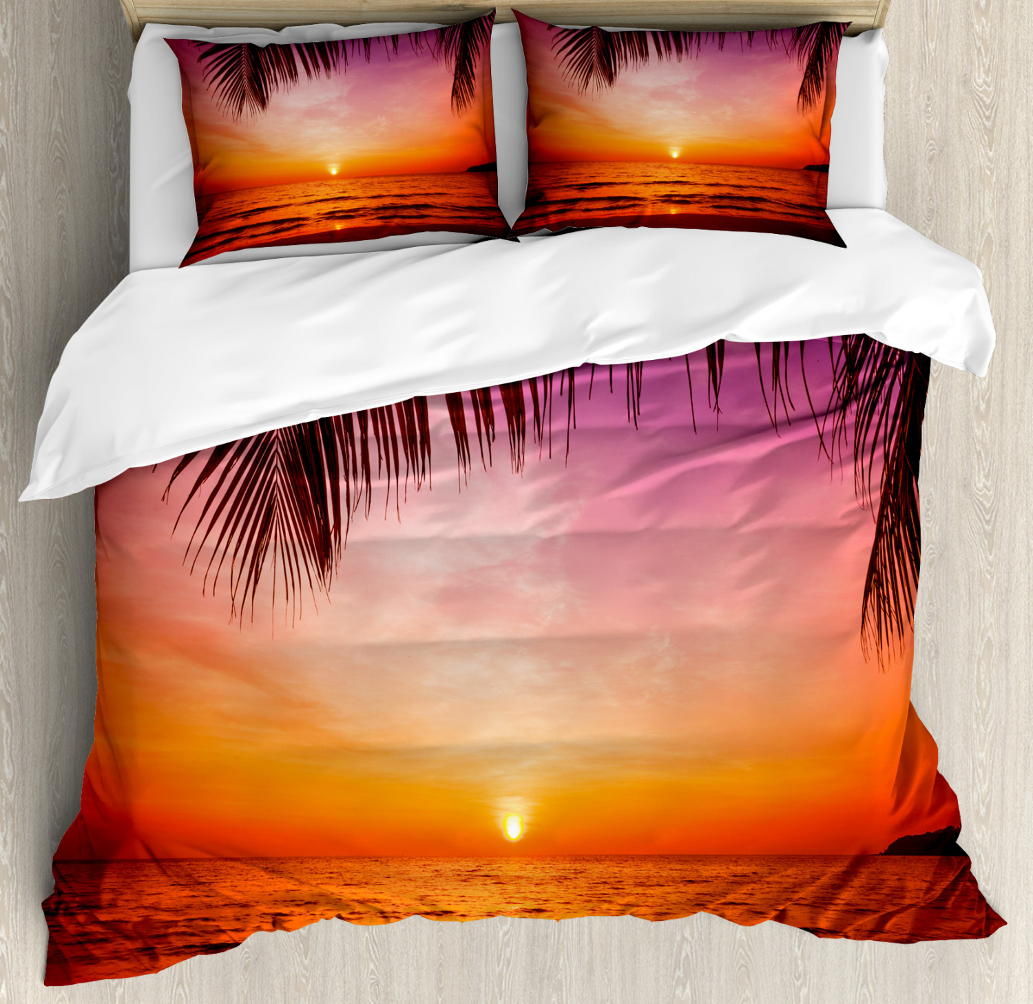 Vivid Fabric Duvet Cover Set Twin Queen King Sizes with Pillow Shams - Picture 19 of 84