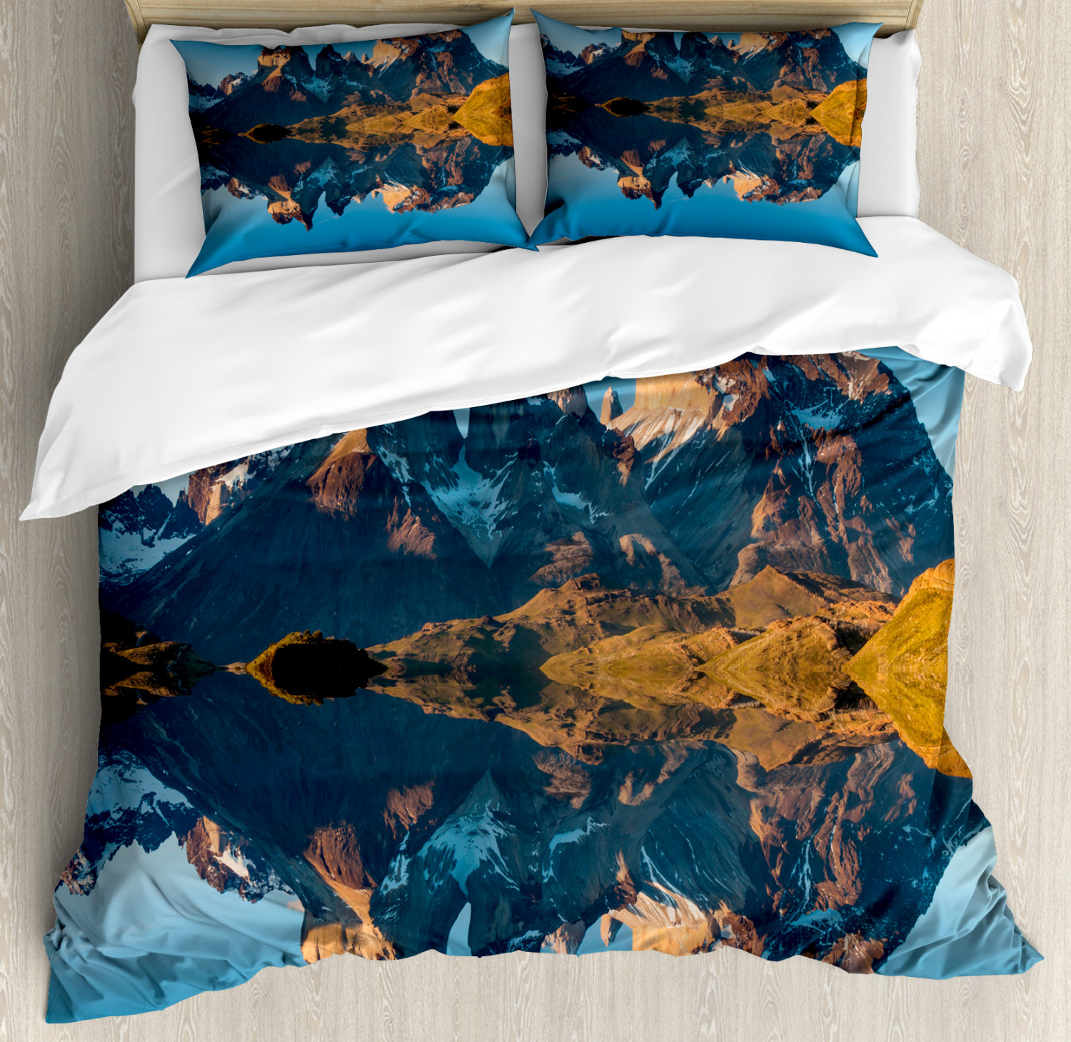 Vivid Fabric Duvet Cover Set Twin Queen King Sizes with Pillow Shams - Picture 64 of 84