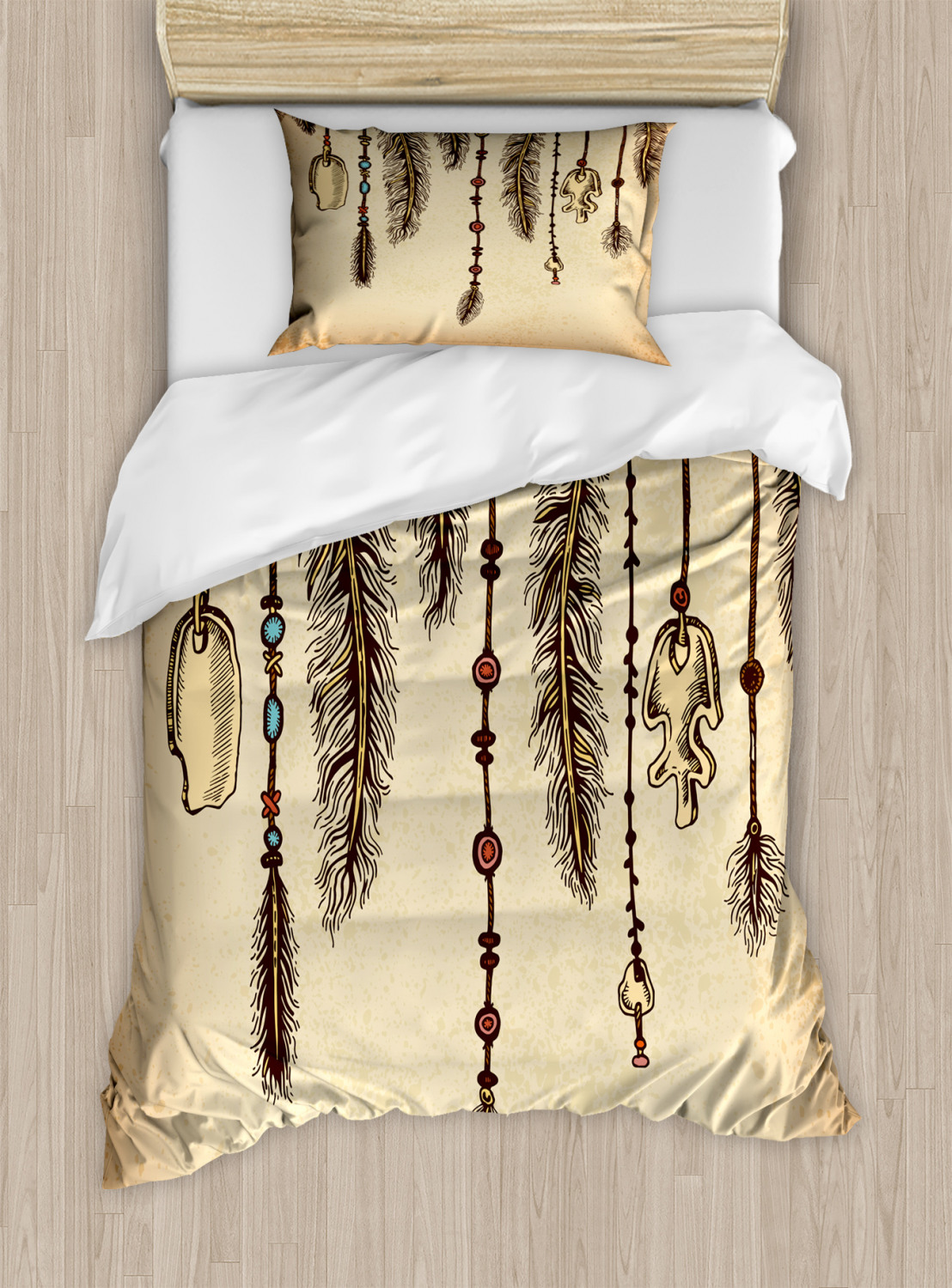 Native American Duvet Cover Set Twin Queen King Sizes with Pillow Shams
