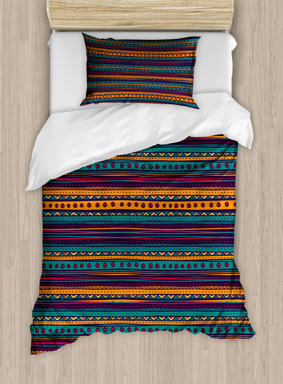 Native American Duvet Cover Set Twin Queen King Sizes with Pillow Shams