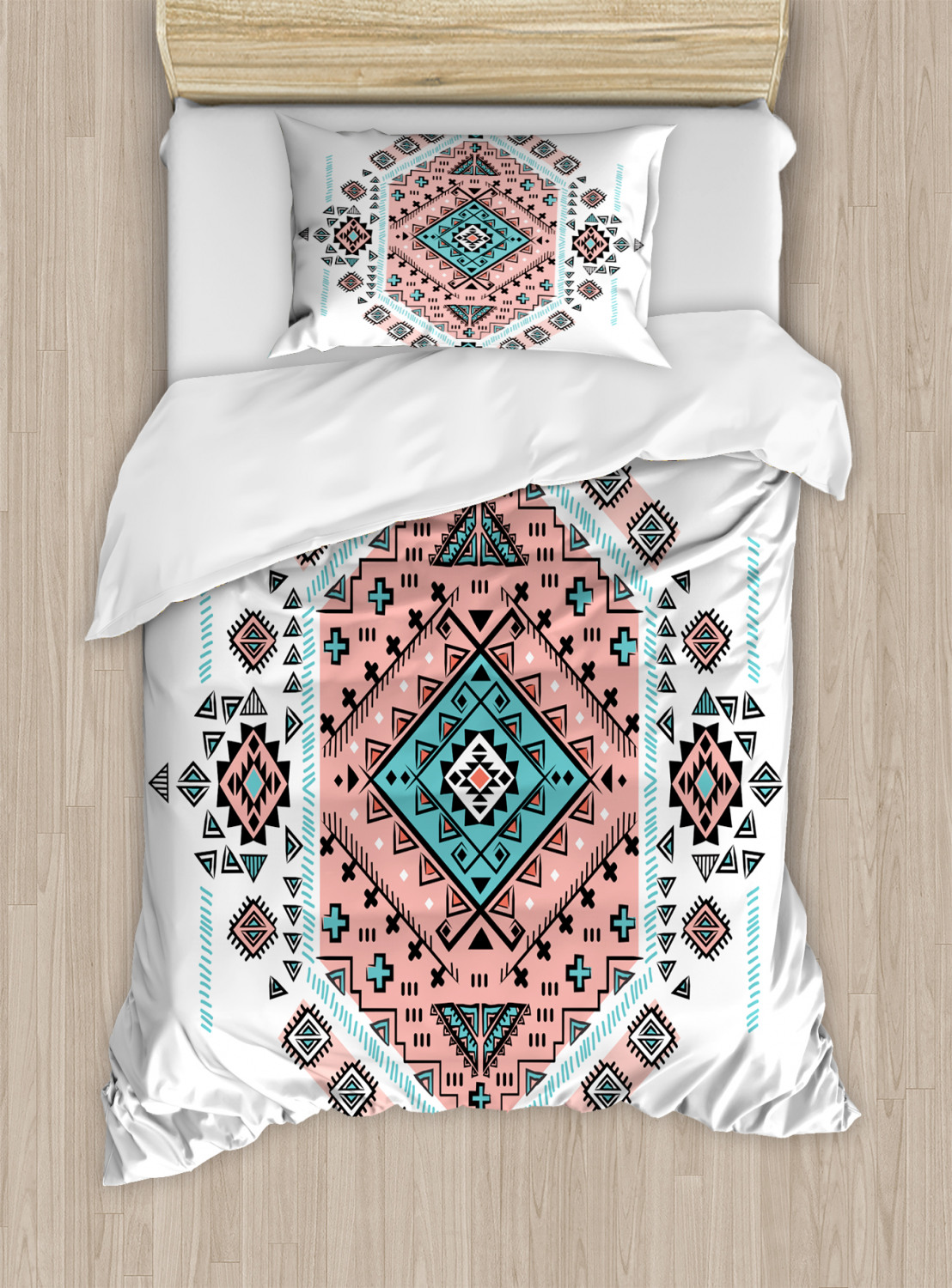 Native American Duvet Cover Set Twin Queen King Sizes with Pillow Shams