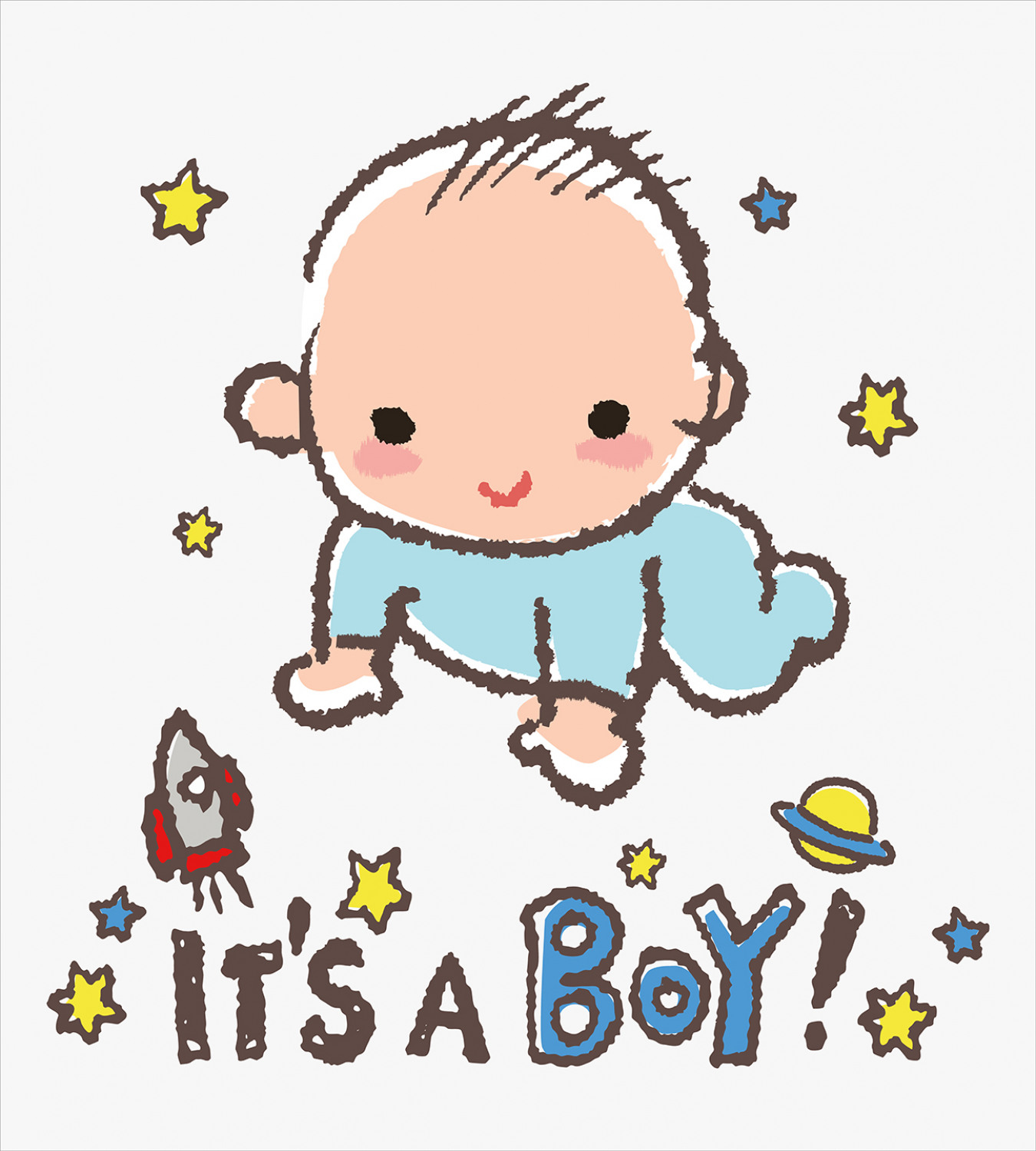 Cartoon Duvet Cover Set with Pillow Shams Baby Boy Gender Print - Picture 4 of 8