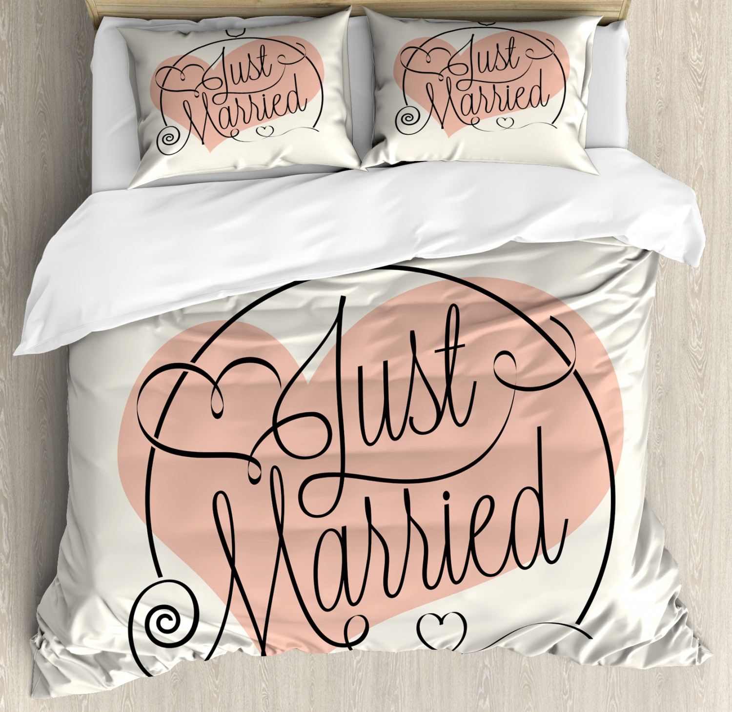 just married bedding