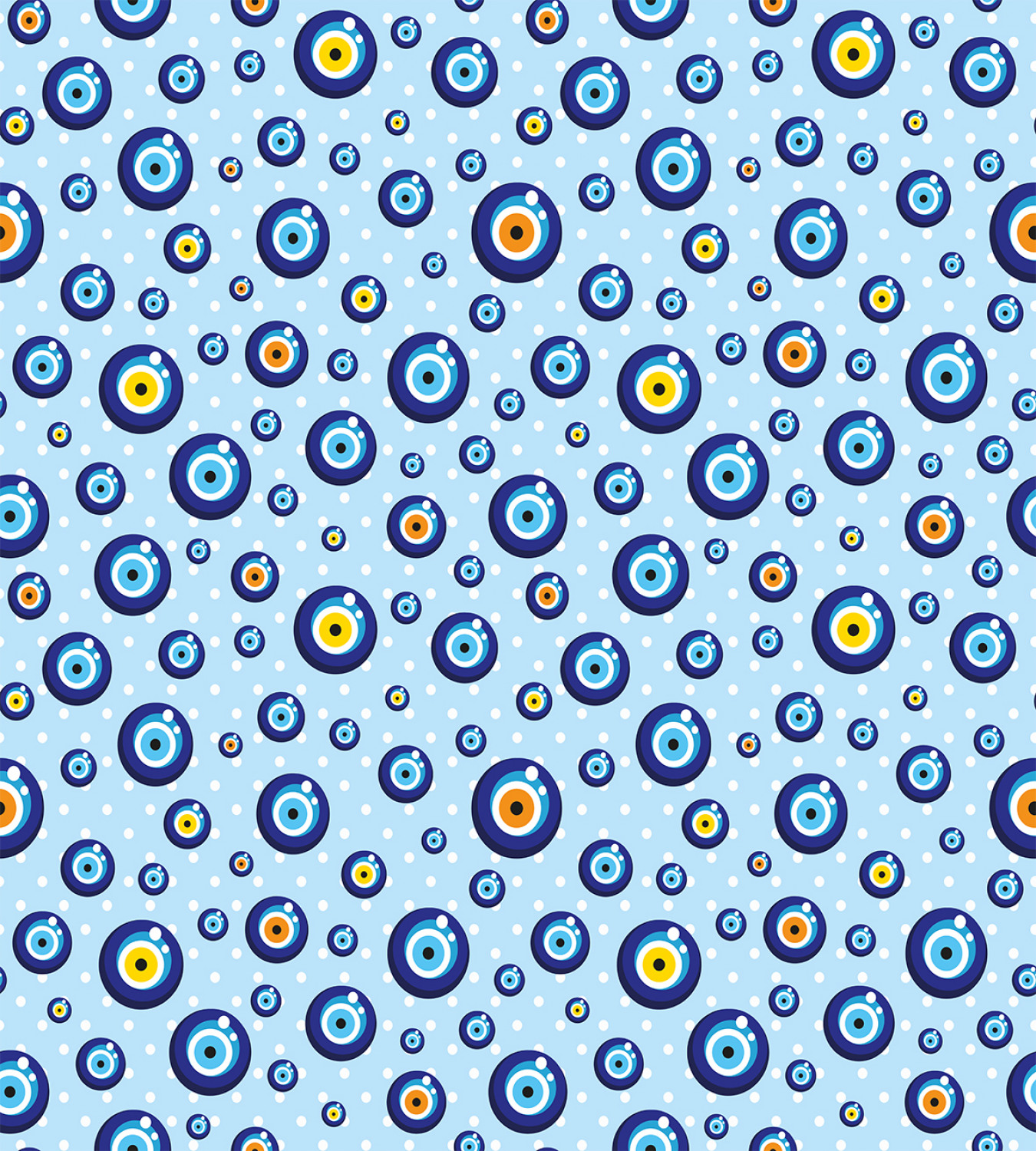 Evil Eye Duvet Cover Set Twin Queen King Sizes with Pillow Shams Ambesonne - Picture 47 of 75