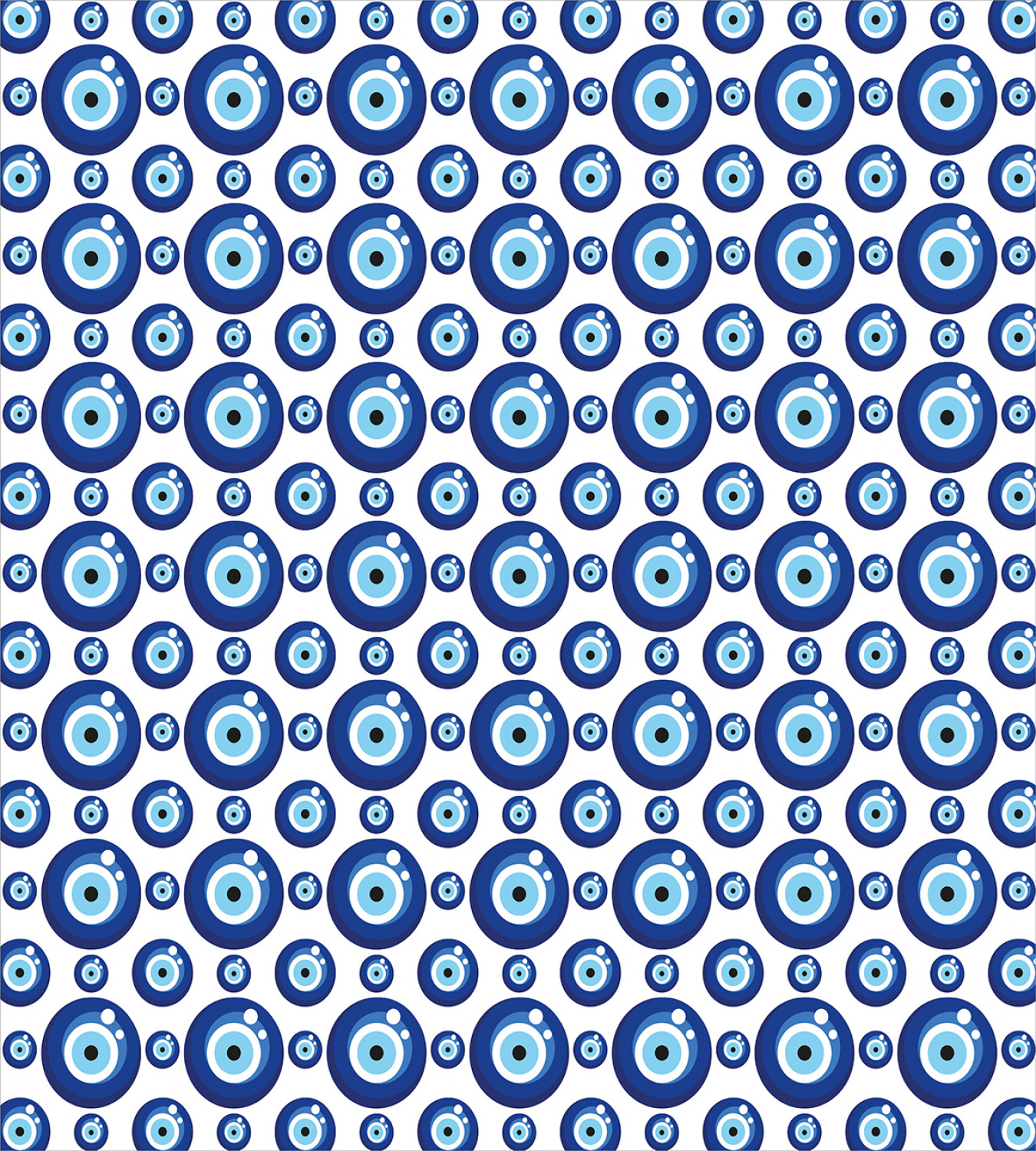 Evil Eye Duvet Cover Set Twin Queen King Sizes with Pillow Shams Ambesonne - Picture 53 of 75