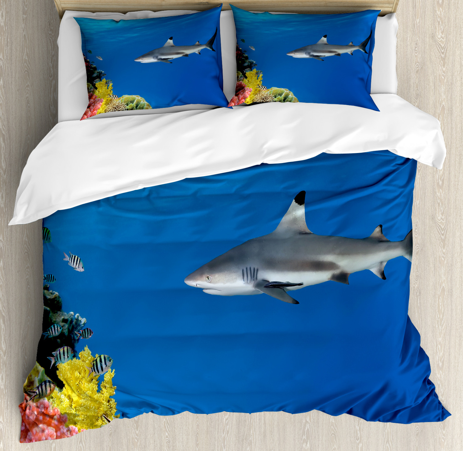 shark pillow blanket