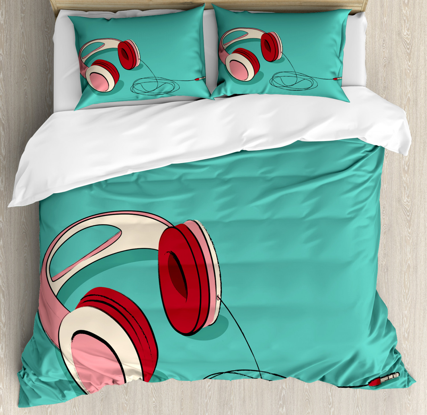 Retro Indie Duvet Cover Set Twin Queen King Sizes With Pillow