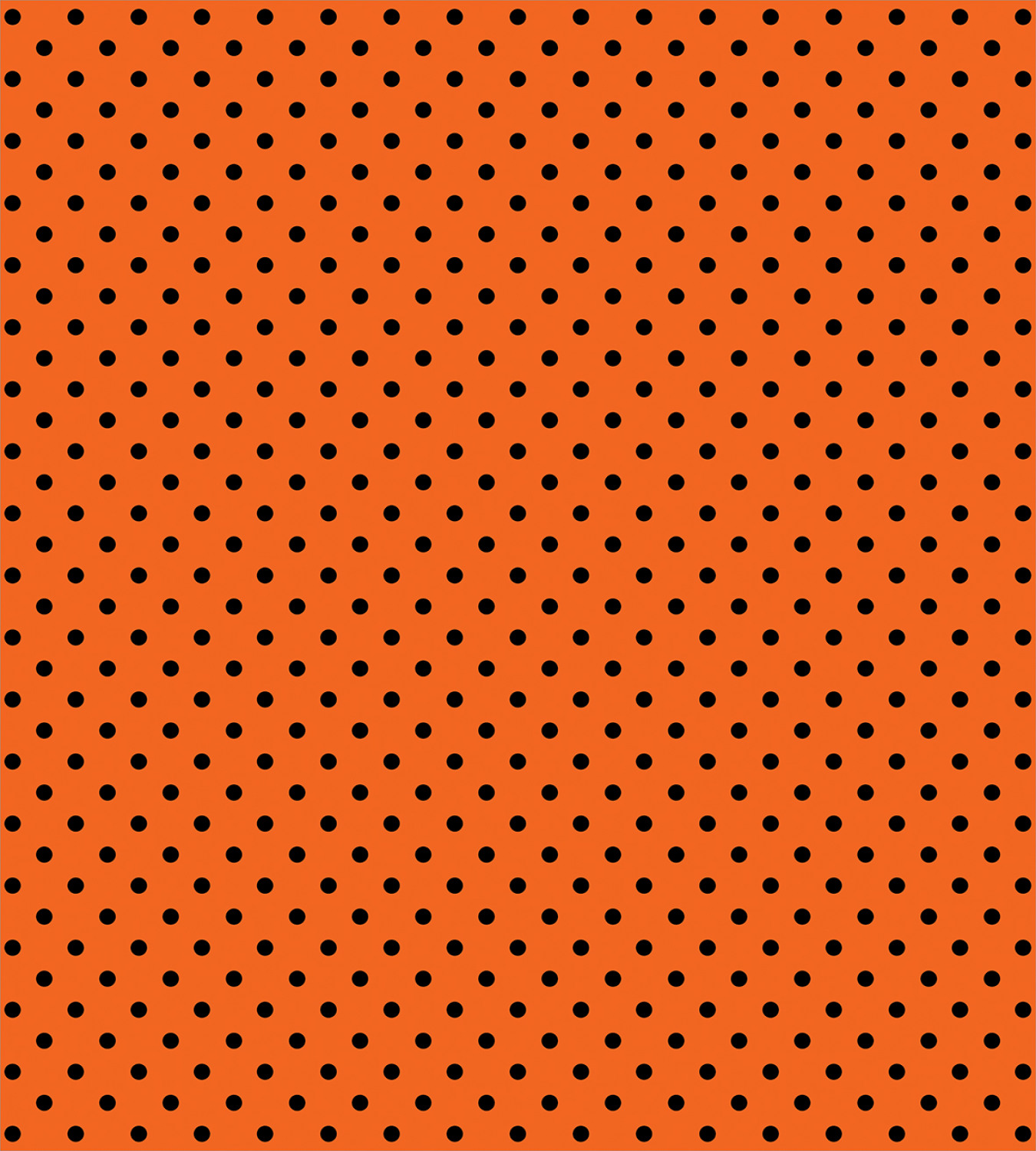 Orange Duvet Cover Set with Pillow Shams Vintage Polka Dots Tile Print - Picture 4 of 8