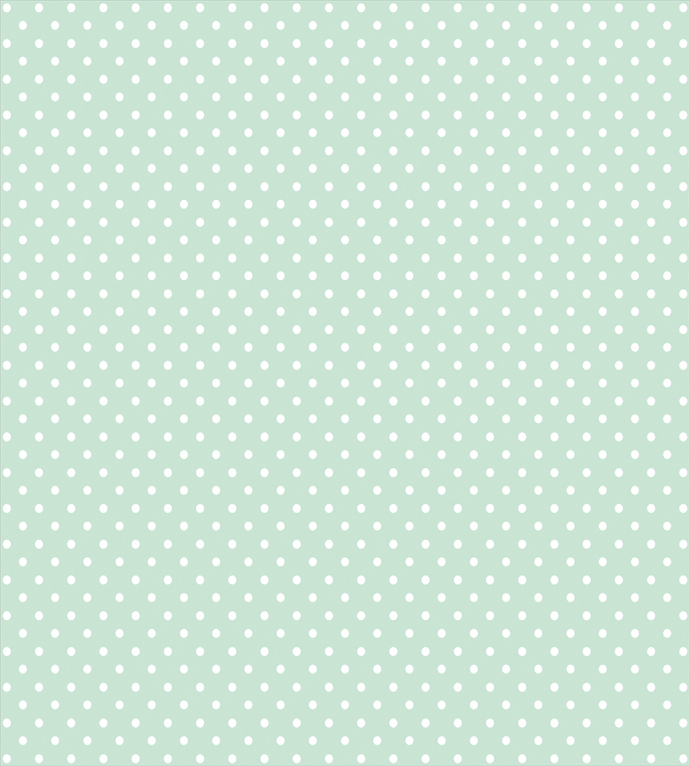 Green Duvet Cover Set with Pillow Shams White Simple Polka Dots Print