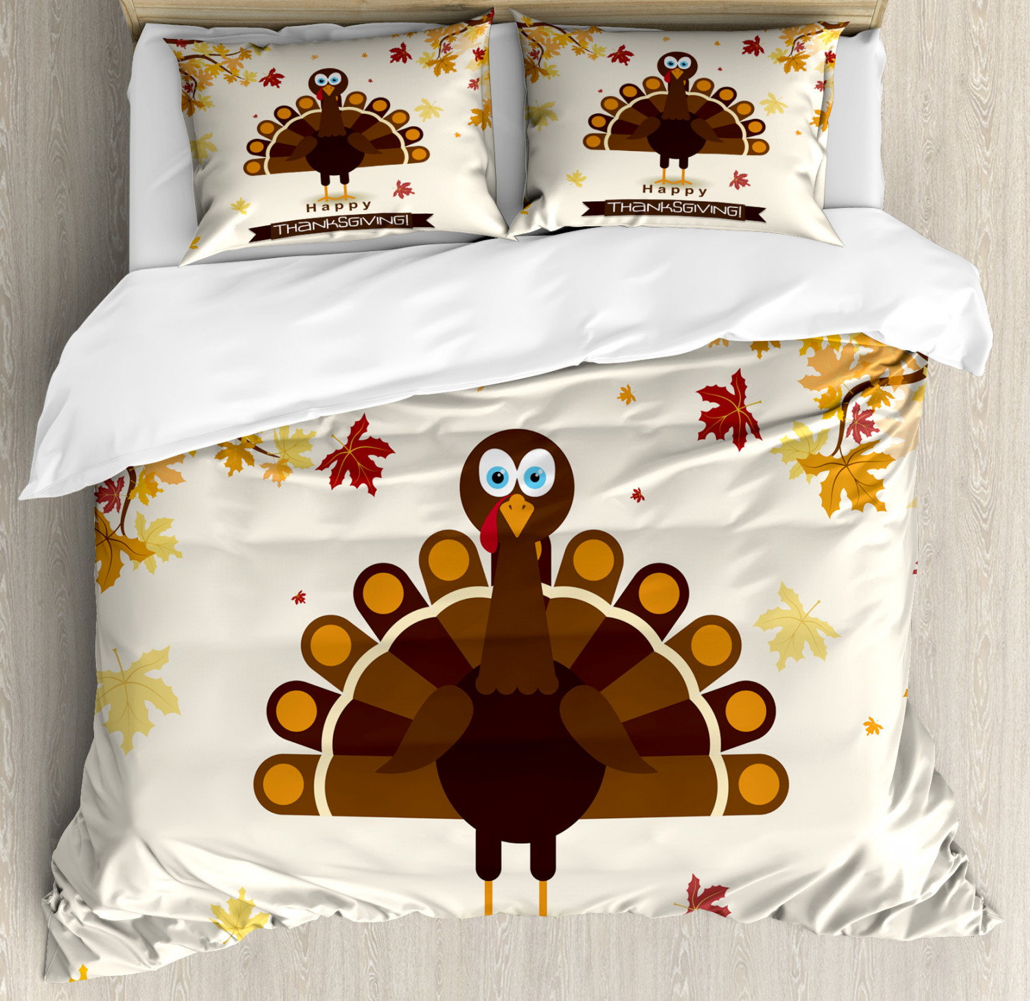 fall pillow shams
