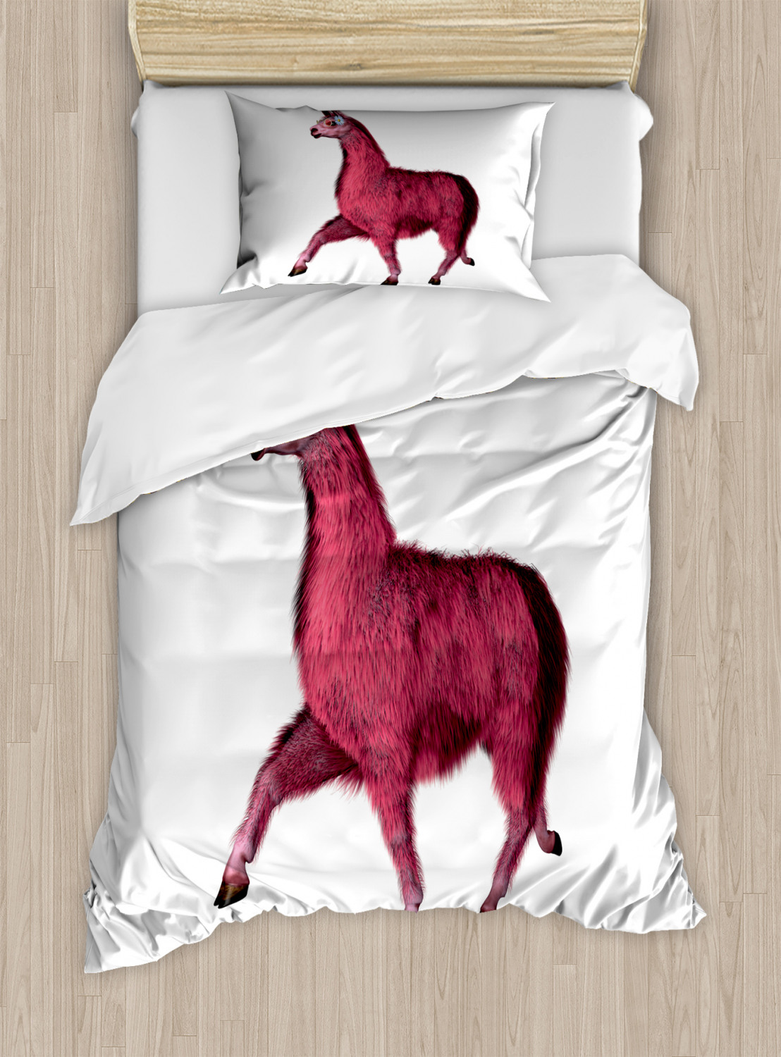 Llama Duvet Cover Set Twin Queen King Sizes with Pillow Shams Bedding - Picture 52 of 60
