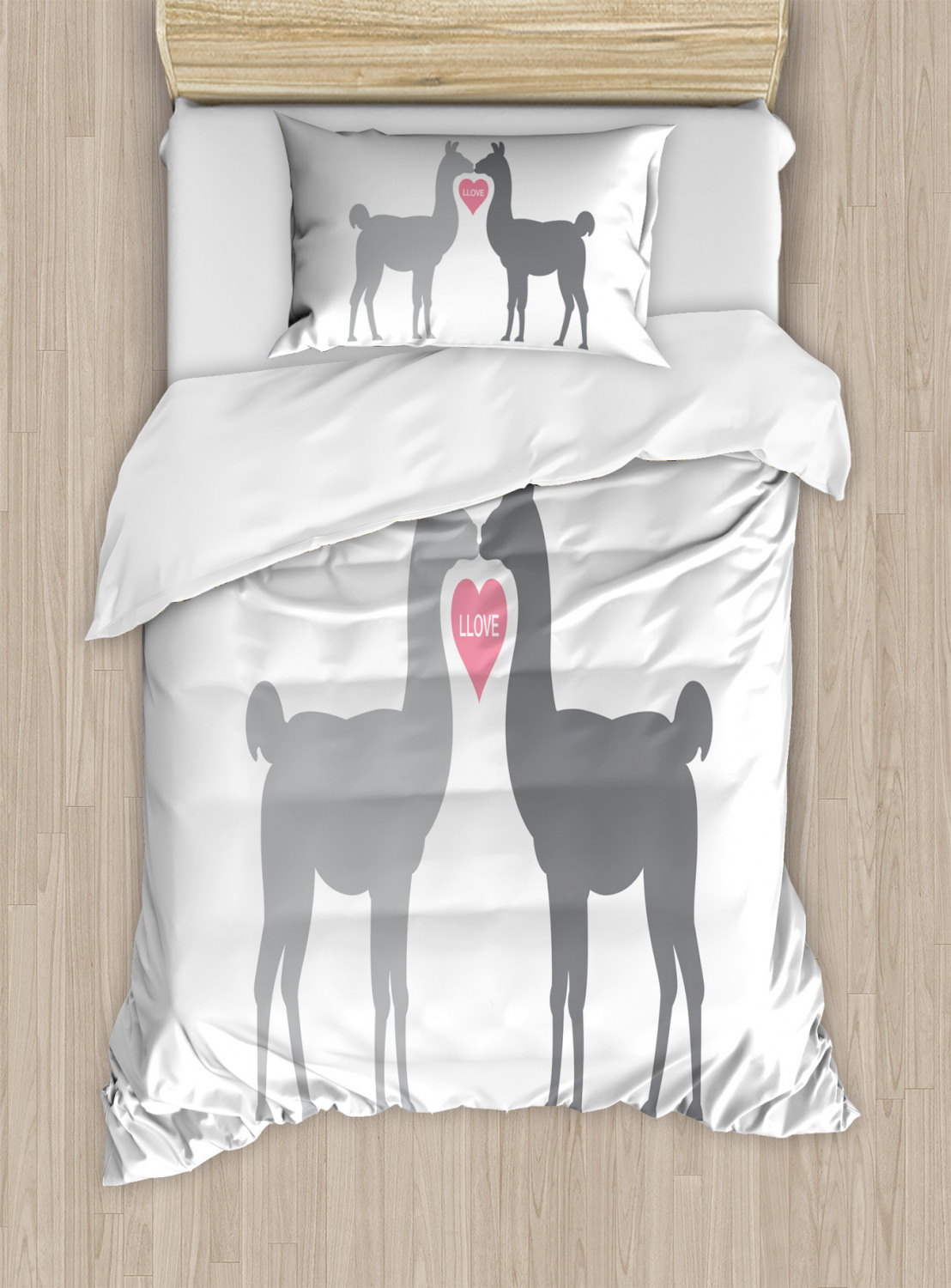 Llama Duvet Cover Set Twin Queen King Sizes with Pillow Shams Bedding - Picture 7 of 60