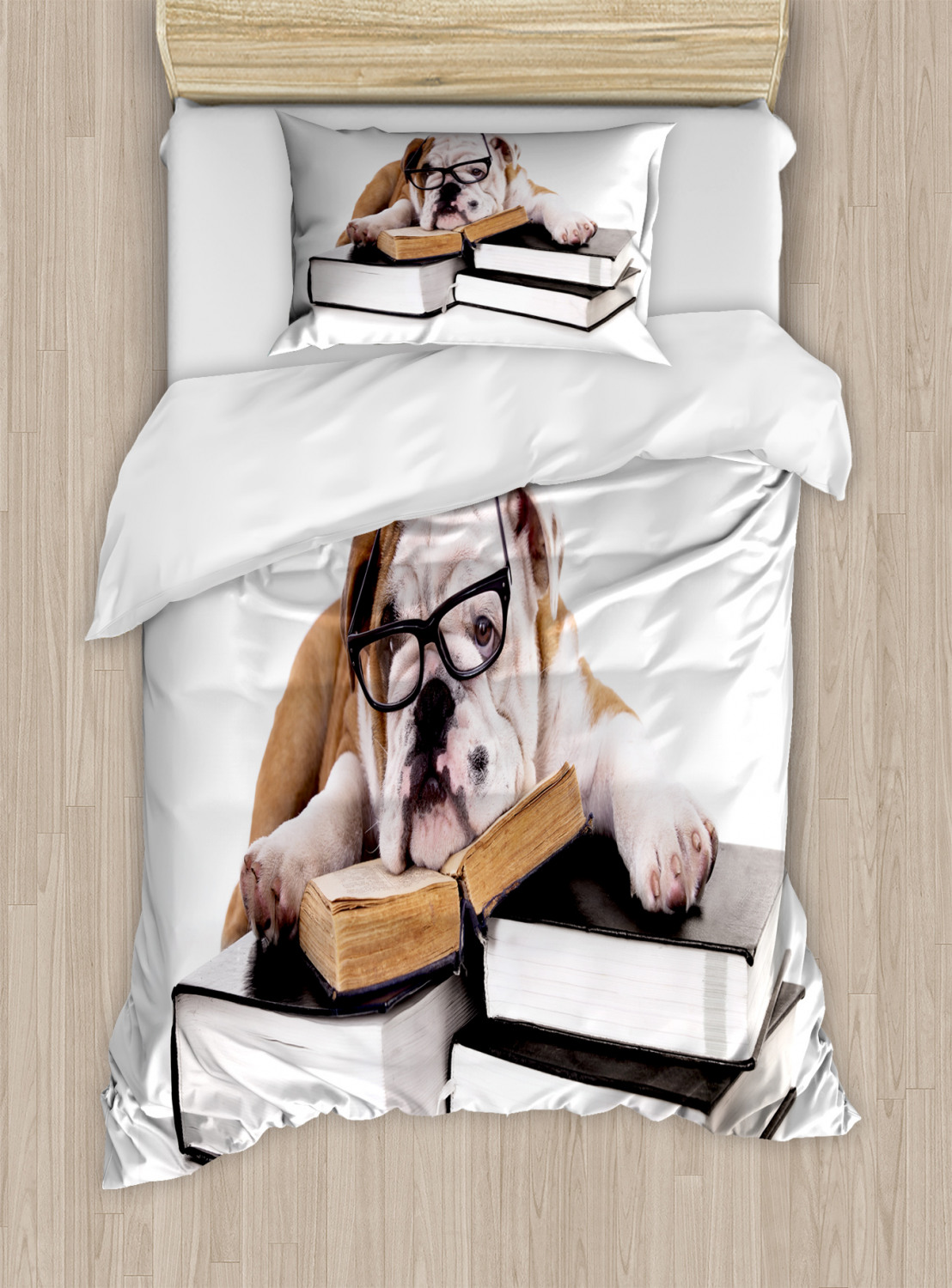 Bulldog duvet clearance set