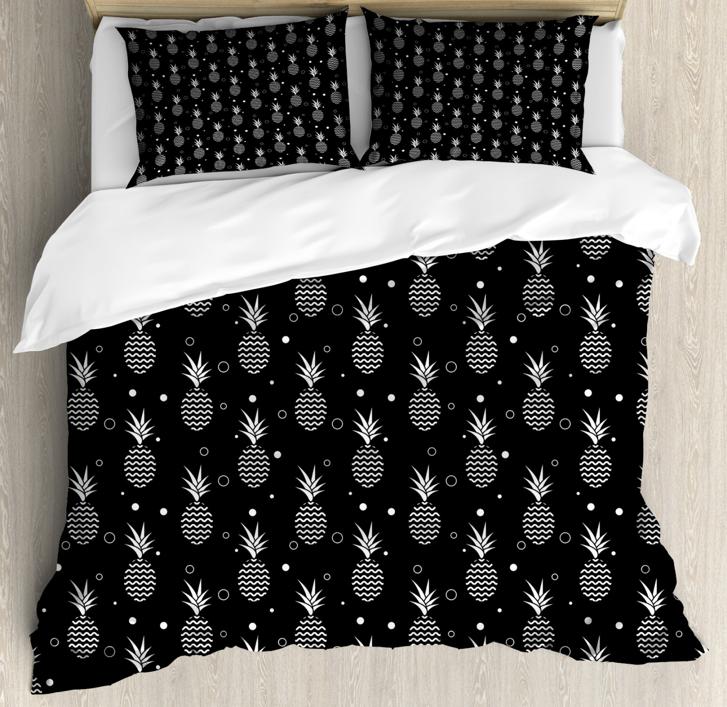 Illustration Duvet Cover Set Twin Queen King Sizes with Pillow Shams Bedding - Picture 40 of 93