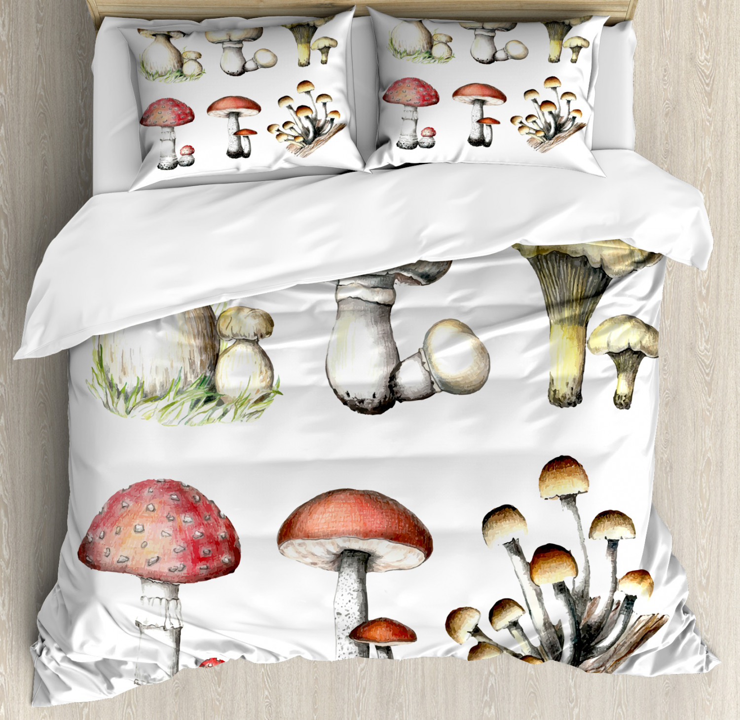 mushroom bedset