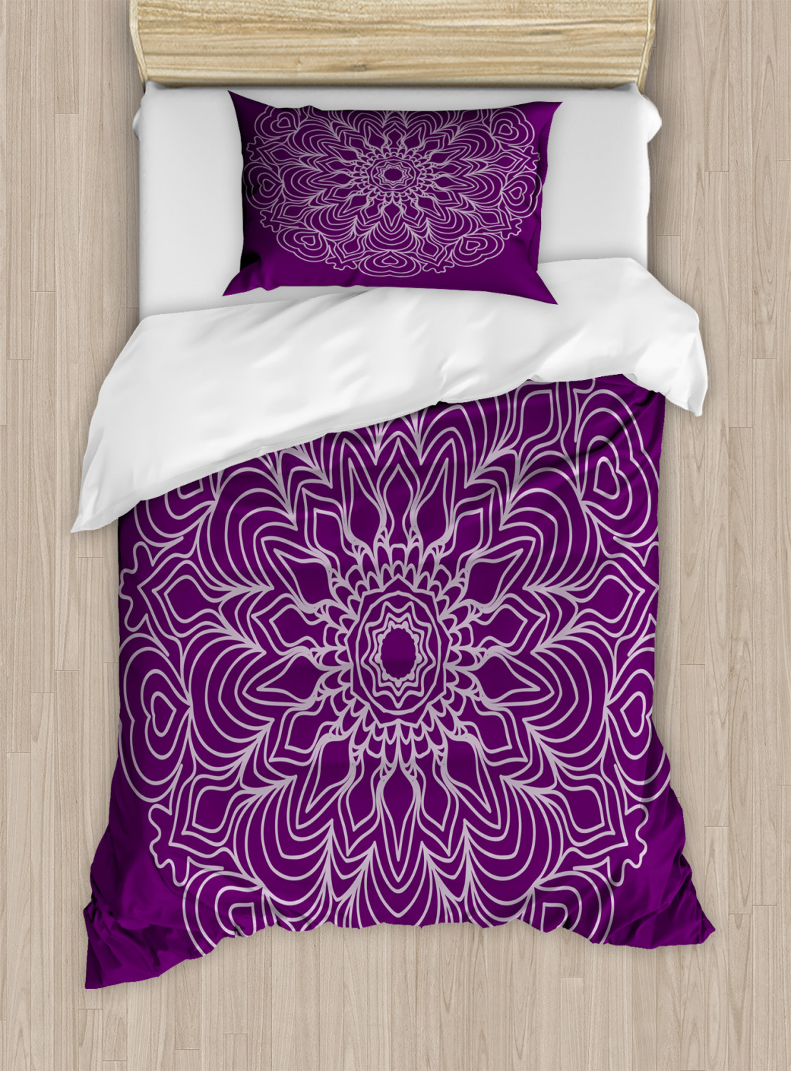 Oriental Mandala Duvet Cover Set Twin Queen King Sizes With Pillow 