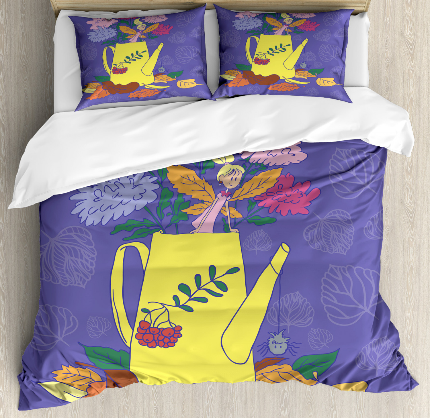 Aster Duvet Cover Set Twin Queen King Sizes with Pillow Shams - Picture 34 of 93
