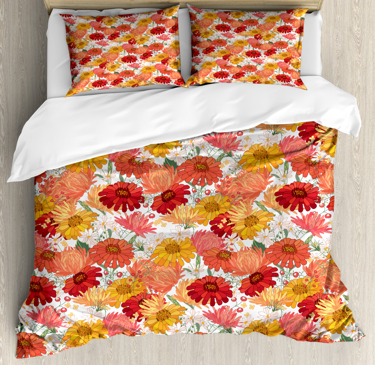 Aster Duvet Cover Set Twin Queen King Sizes with Pillow Shams - Picture 73 of 93