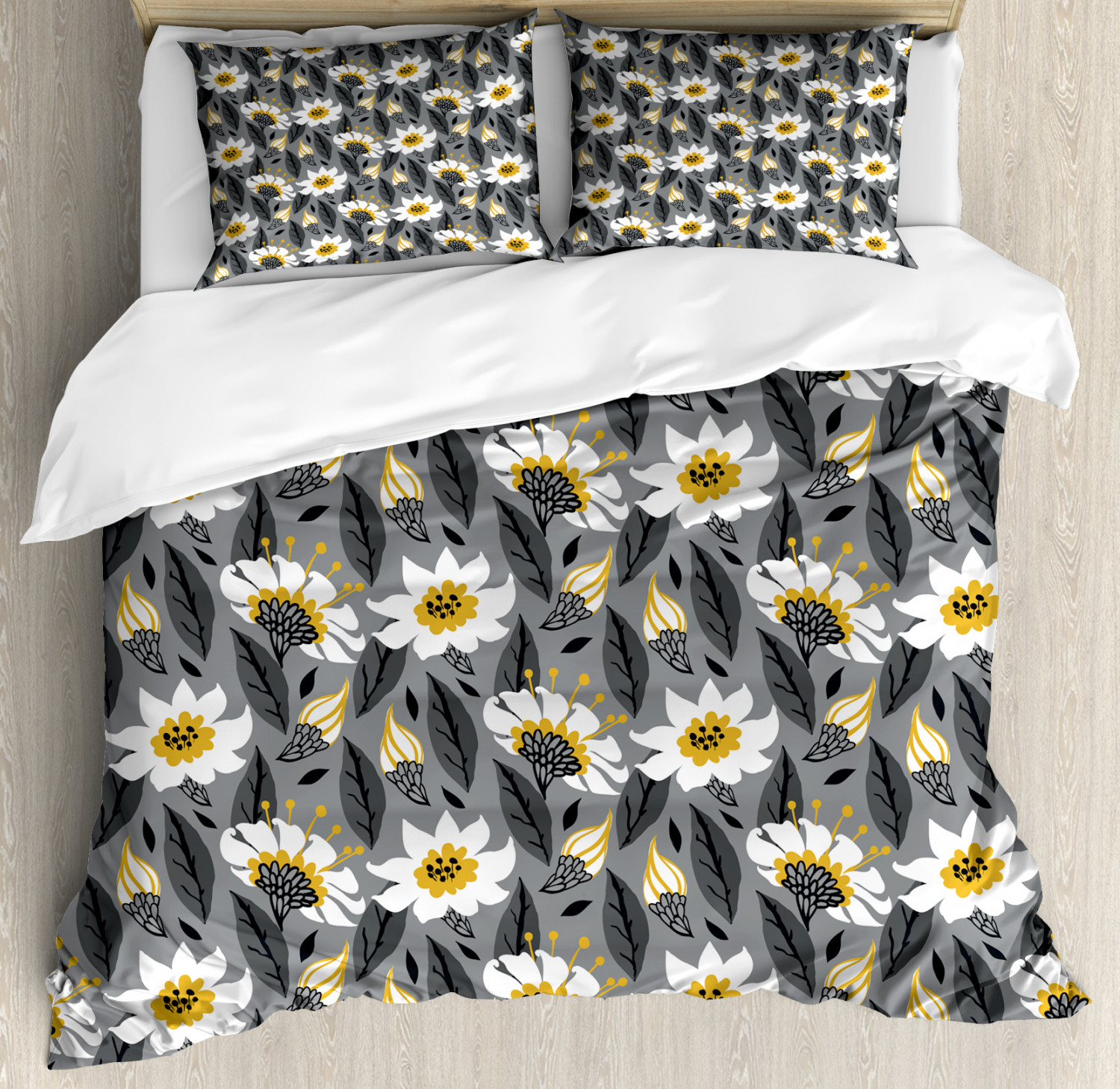 Aster Duvet Cover Set Twin Queen King Sizes with Pillow Shams - Picture 25 of 93