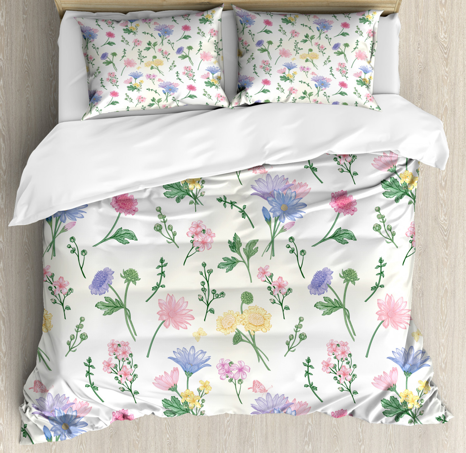 Aster Duvet Cover Set Twin Queen King Sizes with Pillow Shams - Picture 13 of 93