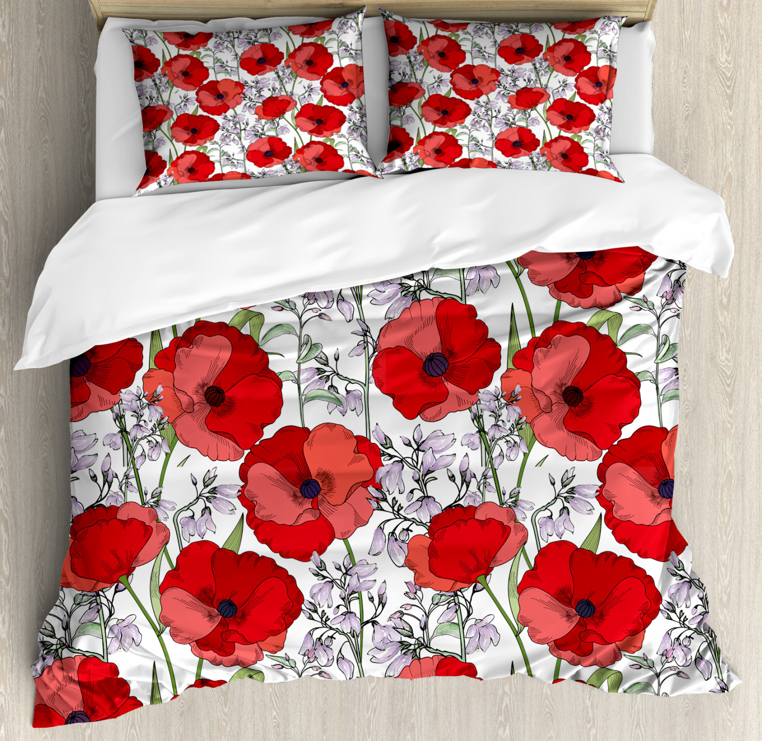 Aster Duvet Cover Set Twin Queen King Sizes with Pillow Shams - Picture 61 of 93