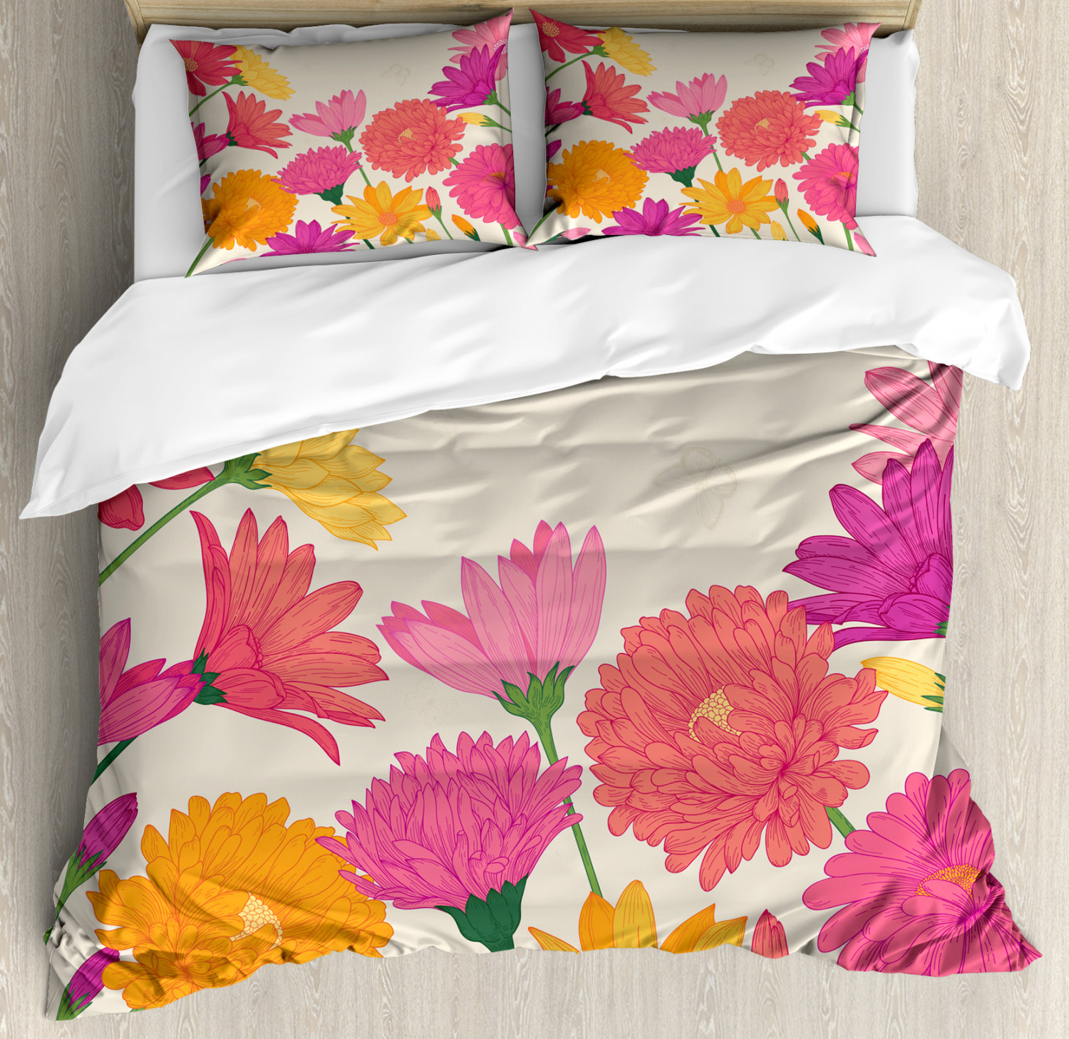 Aster Duvet Cover Set Twin Queen King Sizes with Pillow Shams - Picture 91 of 93