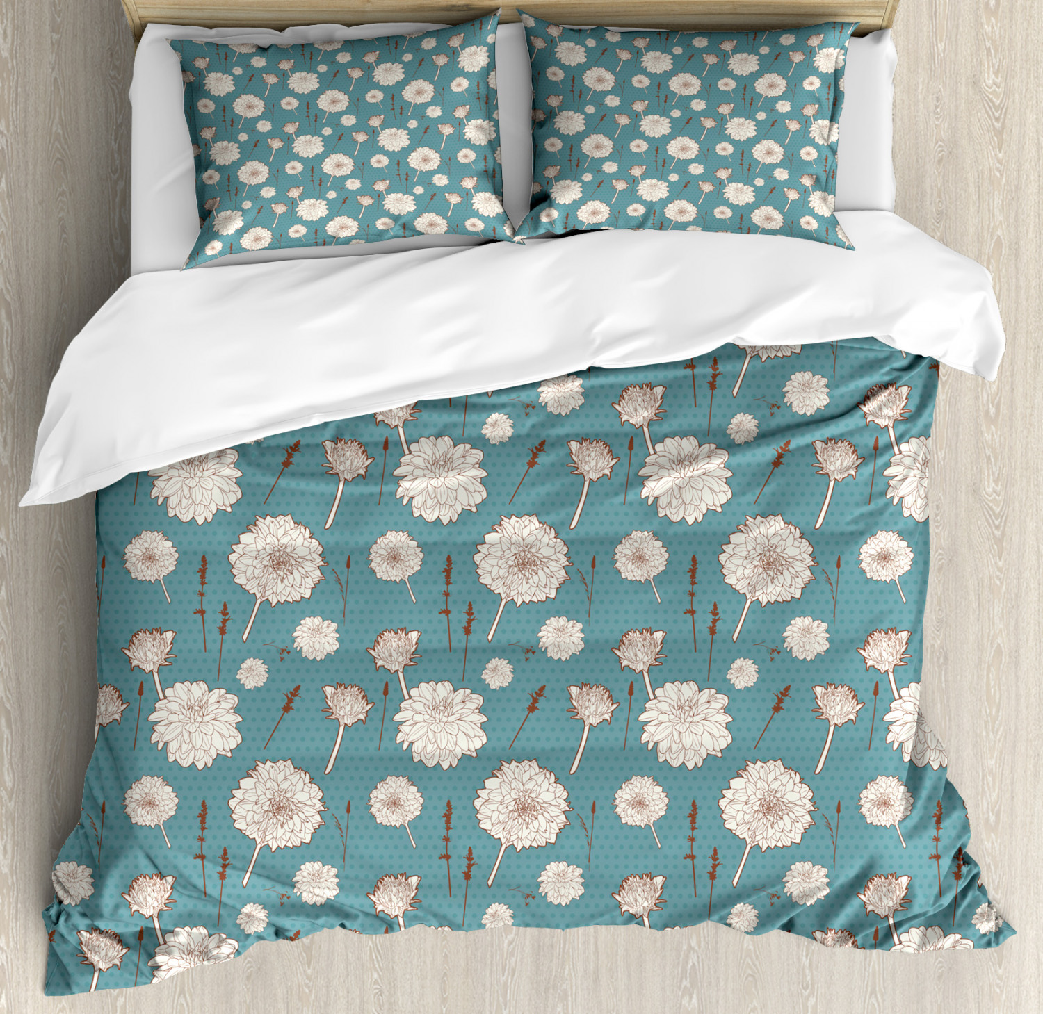 Aster Duvet Cover Set Twin Queen King Sizes with Pillow Shams - Picture 82 of 93