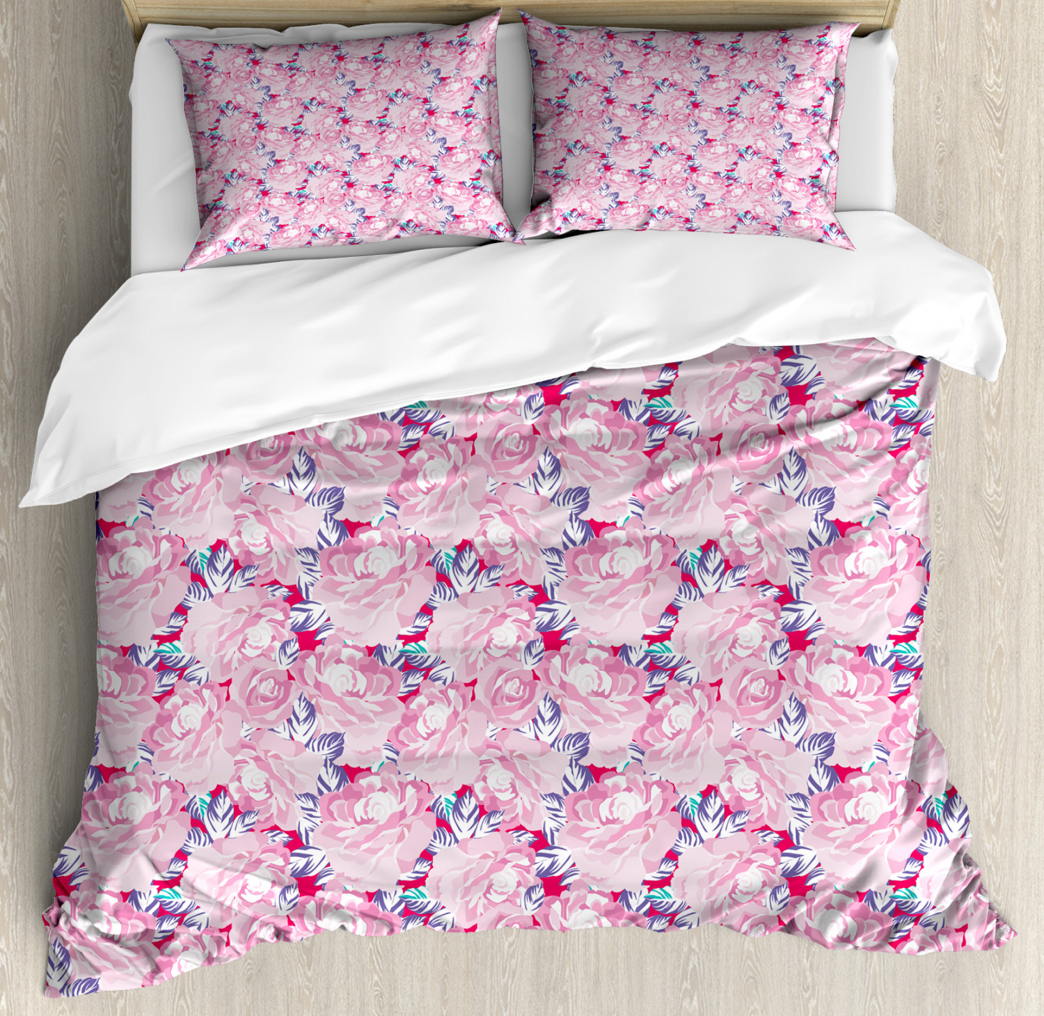 Aster Duvet Cover Set Twin Queen King Sizes with Pillow Shams - Picture 55 of 93