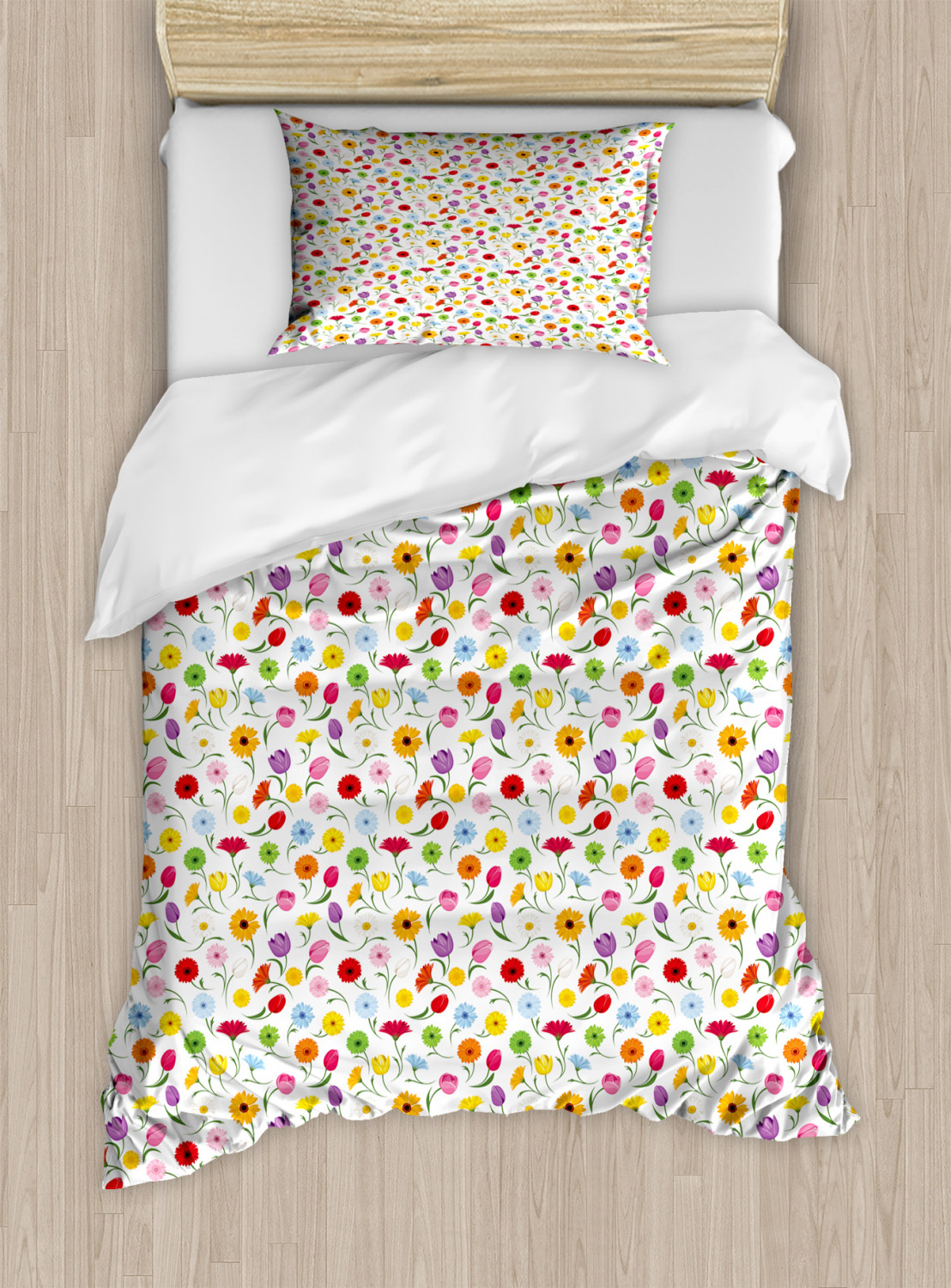 Gerber Daisy Duvet Cover Set Twin Queen King Sizes with Pillow Shams | eBay