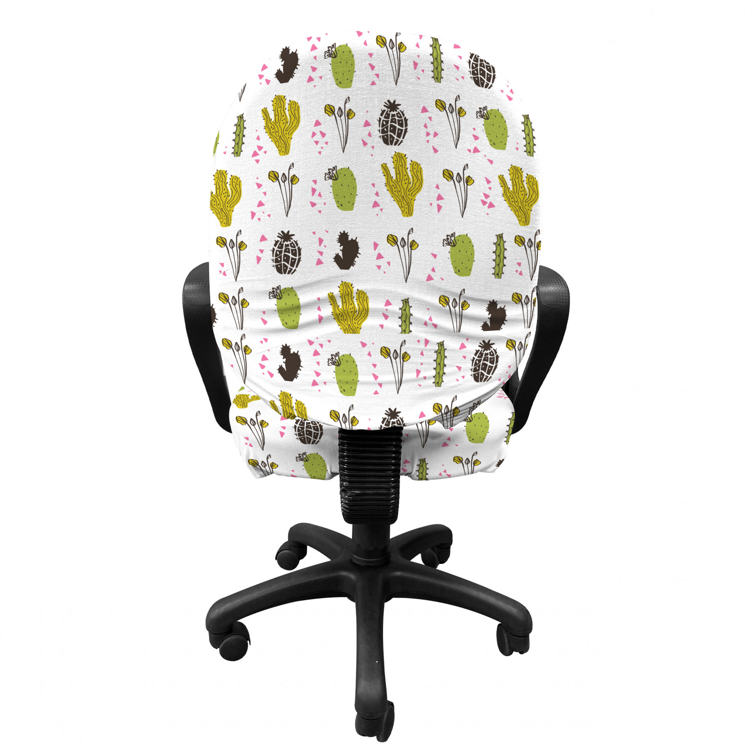 Ambesonne Cactus Office Chair Slipcover Protective Stretch Cover - Picture 18 of 244