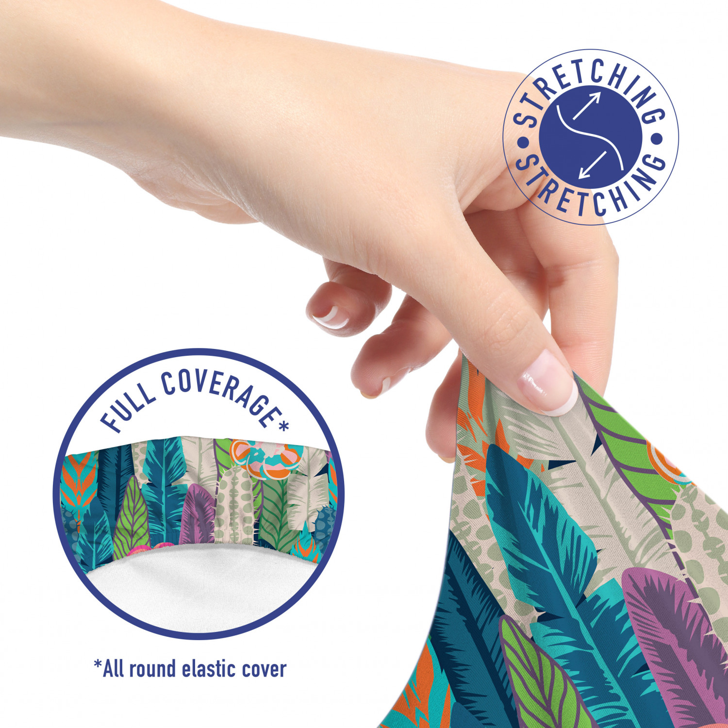 Ambesonne Cactus Office Chair Slipcover Protective Stretch Cover - Picture 172 of 244
