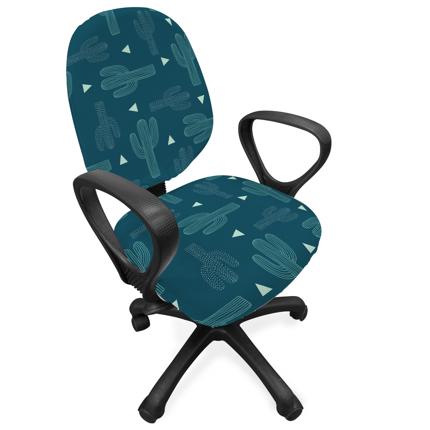 Ambesonne Cactus Office Chair Slipcover Protective Stretch Cover - Picture 153 of 244