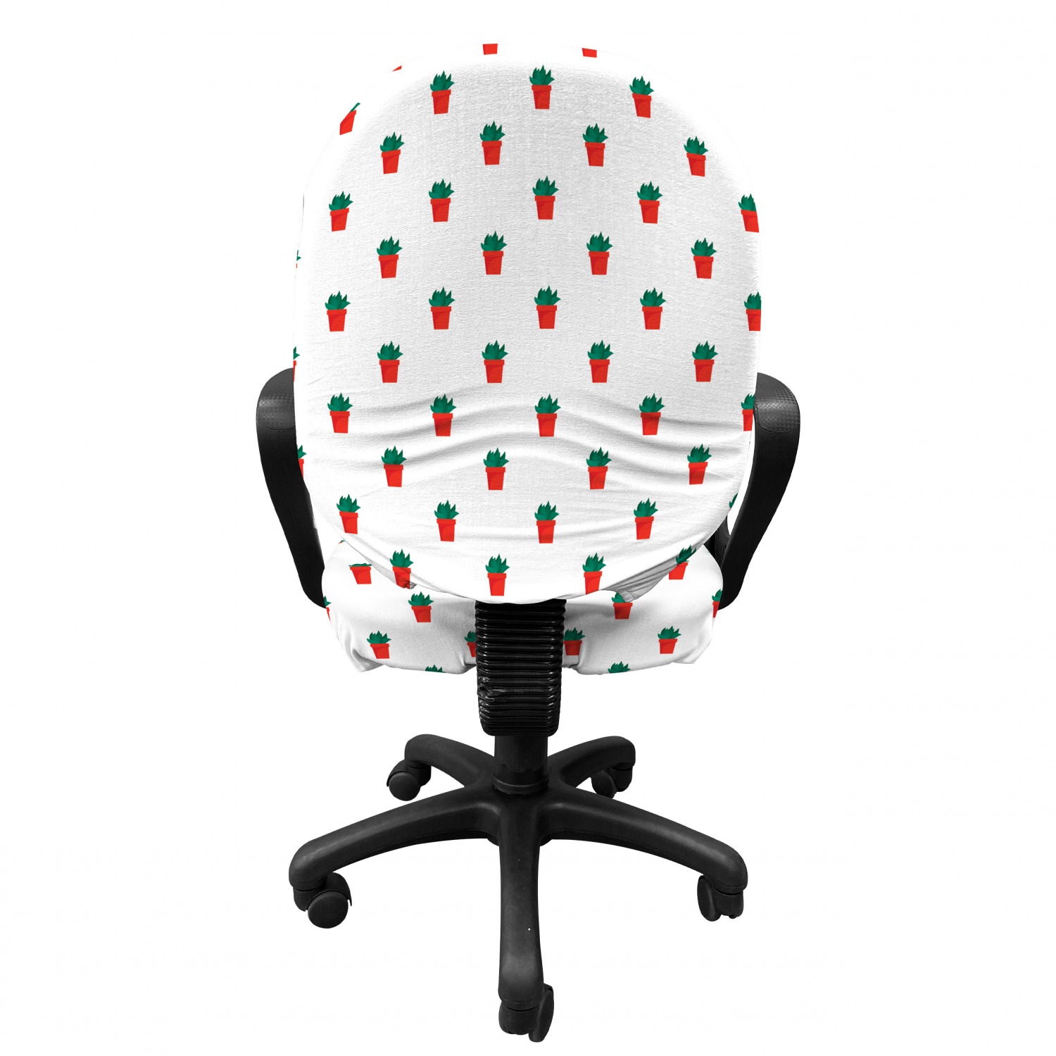 Ambesonne Cactus Office Chair Slipcover Protective Stretch Cover - Picture 174 of 244