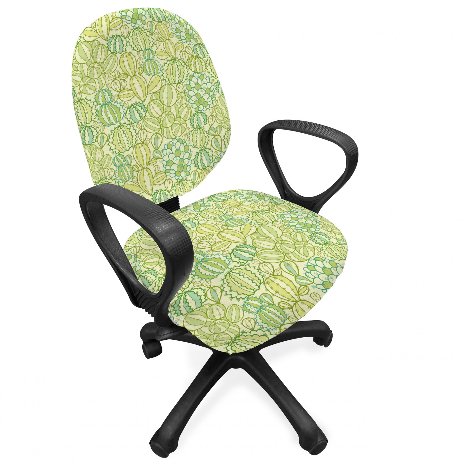 Ambesonne Cactus Office Chair Slipcover Protective Stretch Cover - Picture 213 of 244