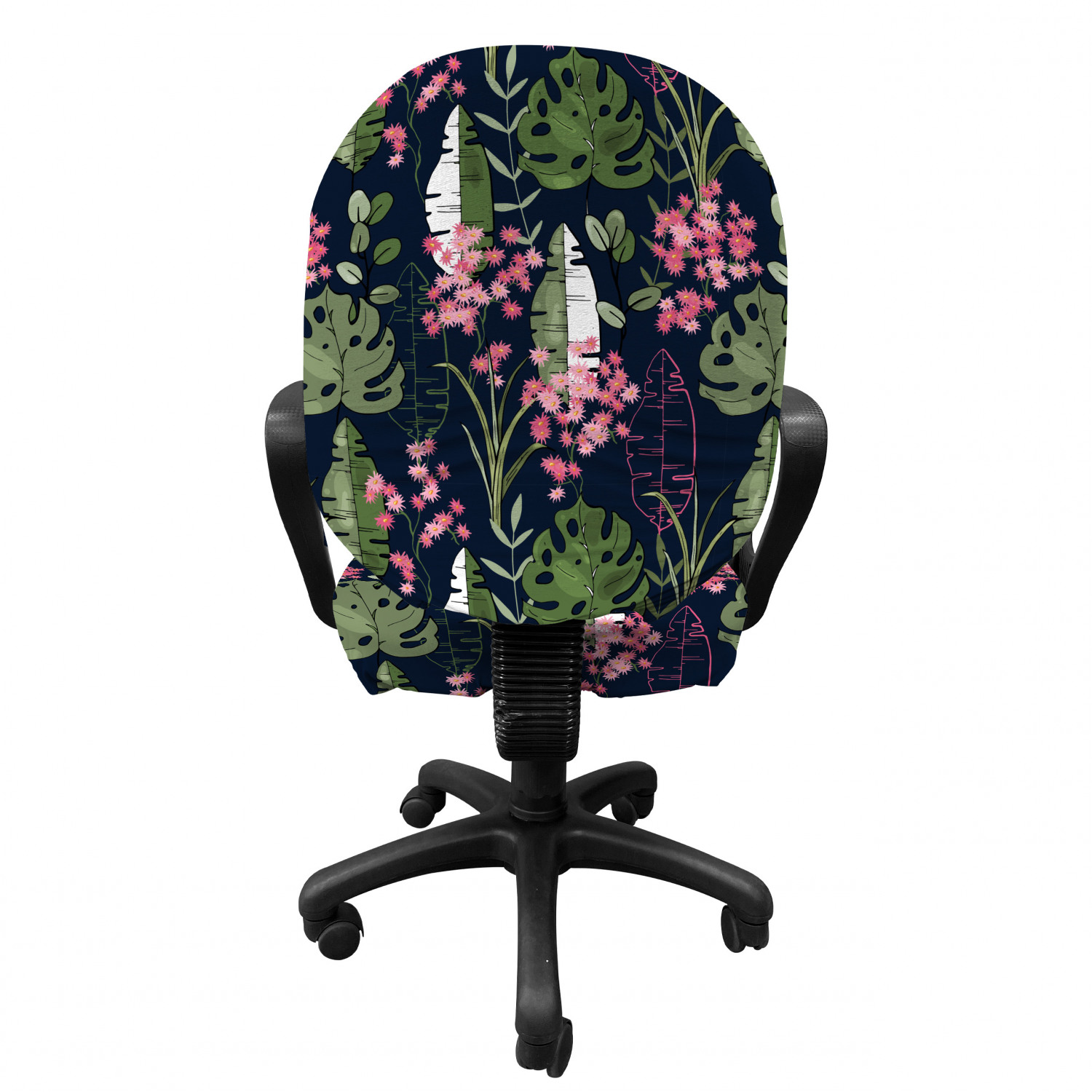 Ambesonne Botany Office Chair Slipcover Protective Stretch Cover - Picture 154 of 184