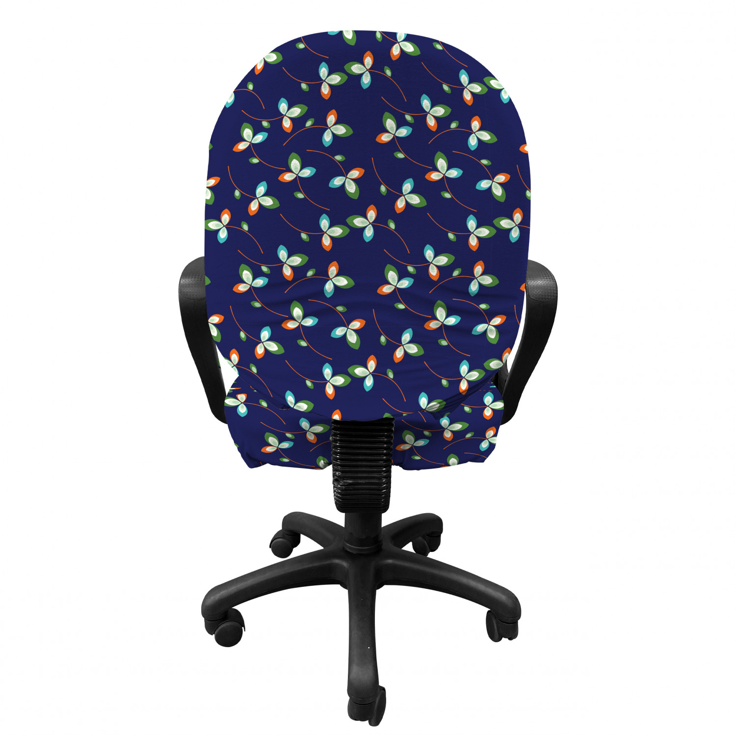 Ambesonne Botany Office Chair Slipcover Protective Stretch Cover - Picture 150 of 184