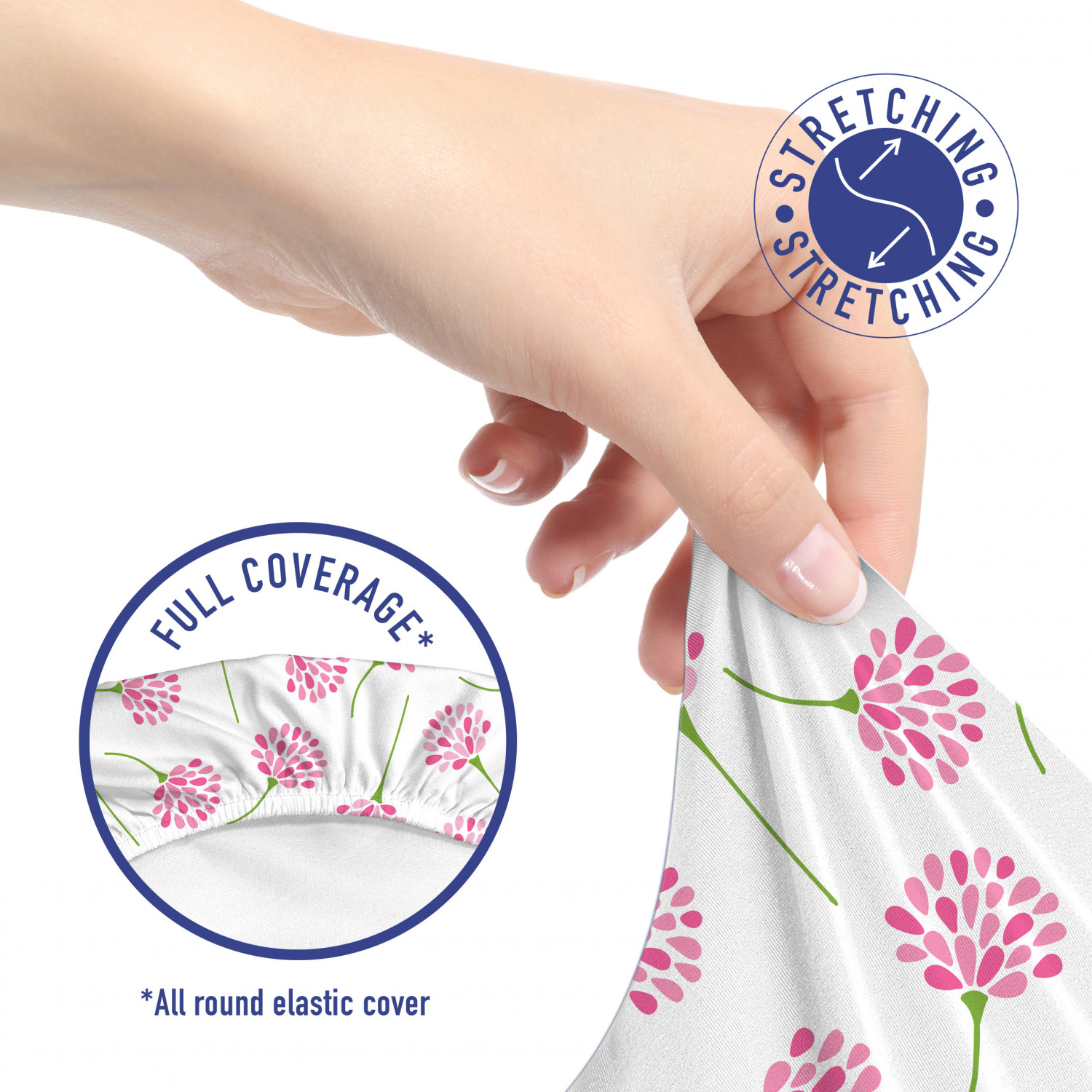 Ambesonne Botany Office Chair Slipcover Protective Stretch Cover - Picture 84 of 184