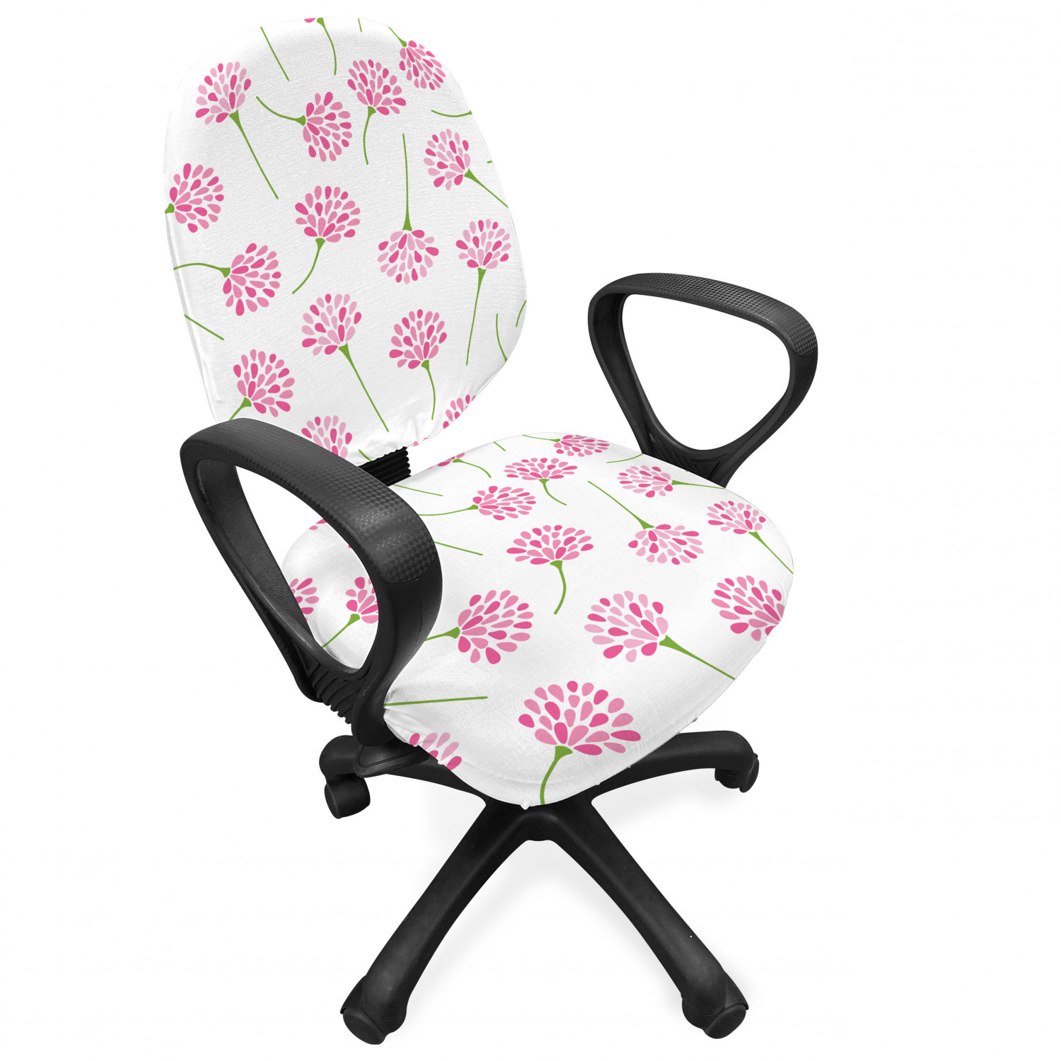 Ambesonne Botany Office Chair Slipcover Protective Stretch Cover - Picture 81 of 184