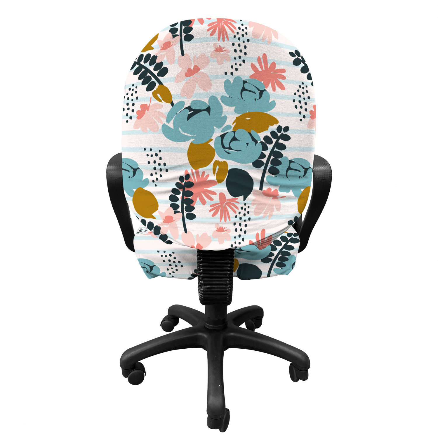 Ambesonne Botany Office Chair Slipcover Protective Stretch Cover - Picture 146 of 184
