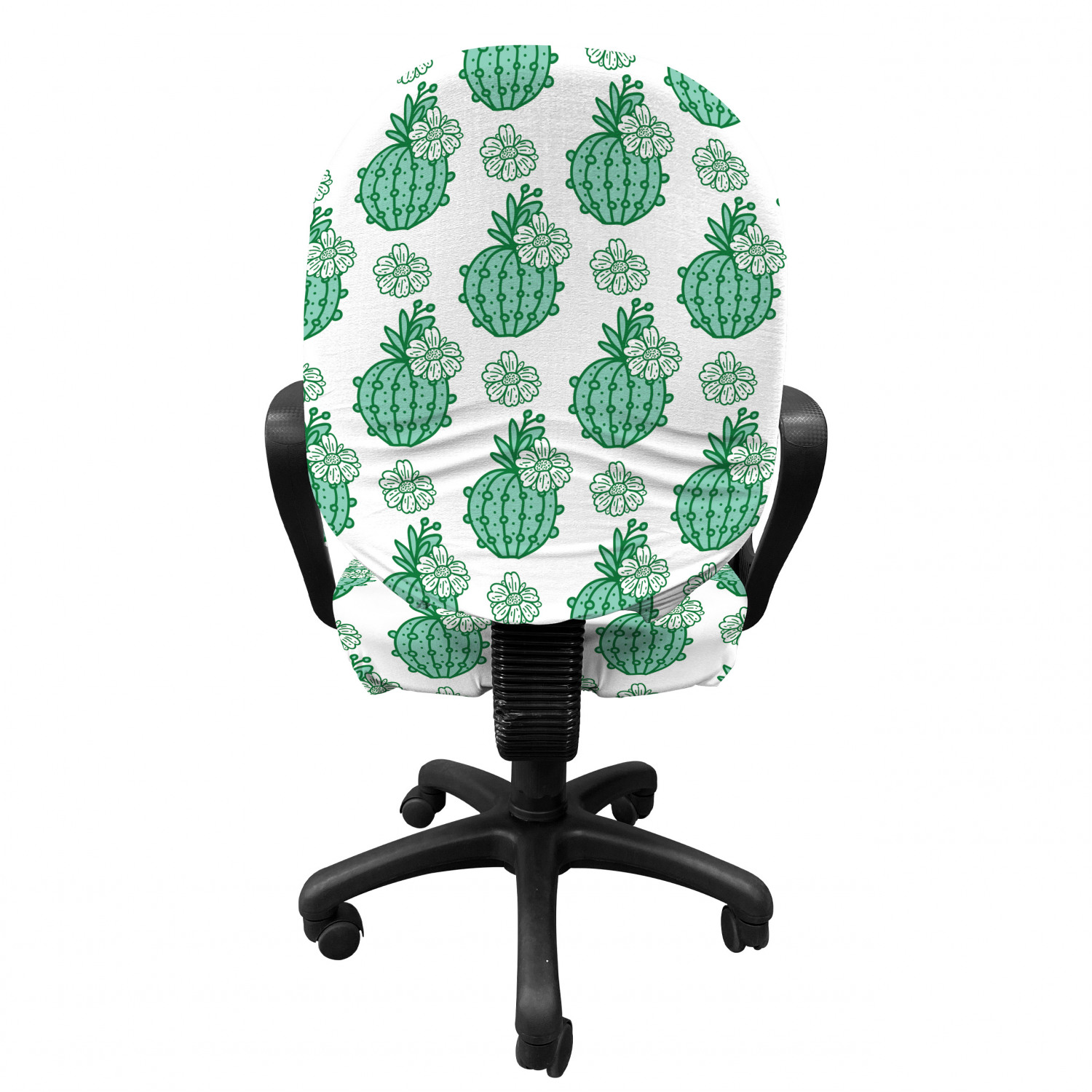 Ambesonne Cactus Office Chair Slipcover Protective Stretch Cover - Picture 26 of 244
