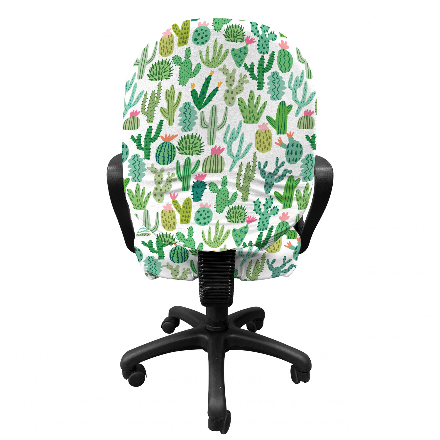 Ambesonne Cactus Office Chair Slipcover Protective Stretch Cover - Picture 150 of 244
